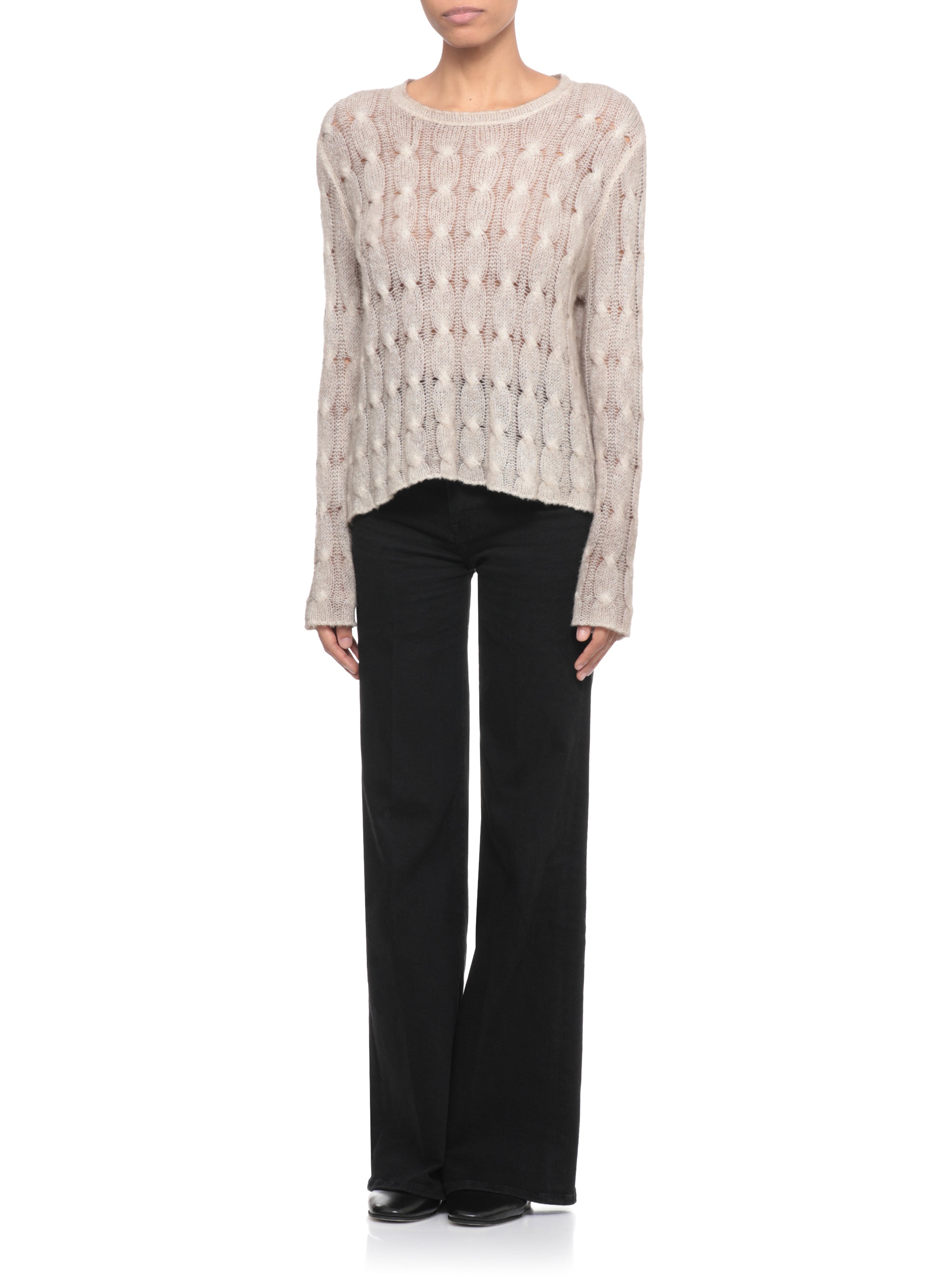 Avant Toi Sweaters Grey Cashmere Silk