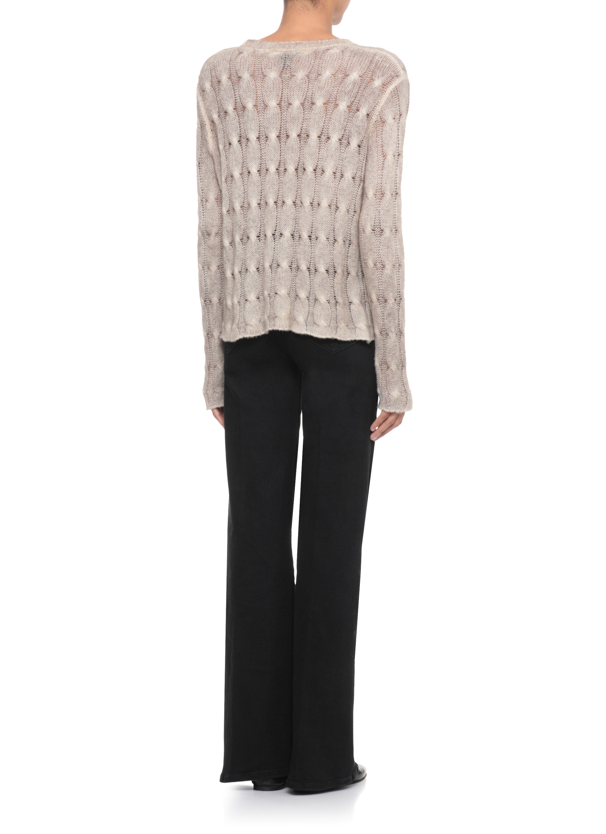 Avant Toi Sweaters Grey Cashmere Silk