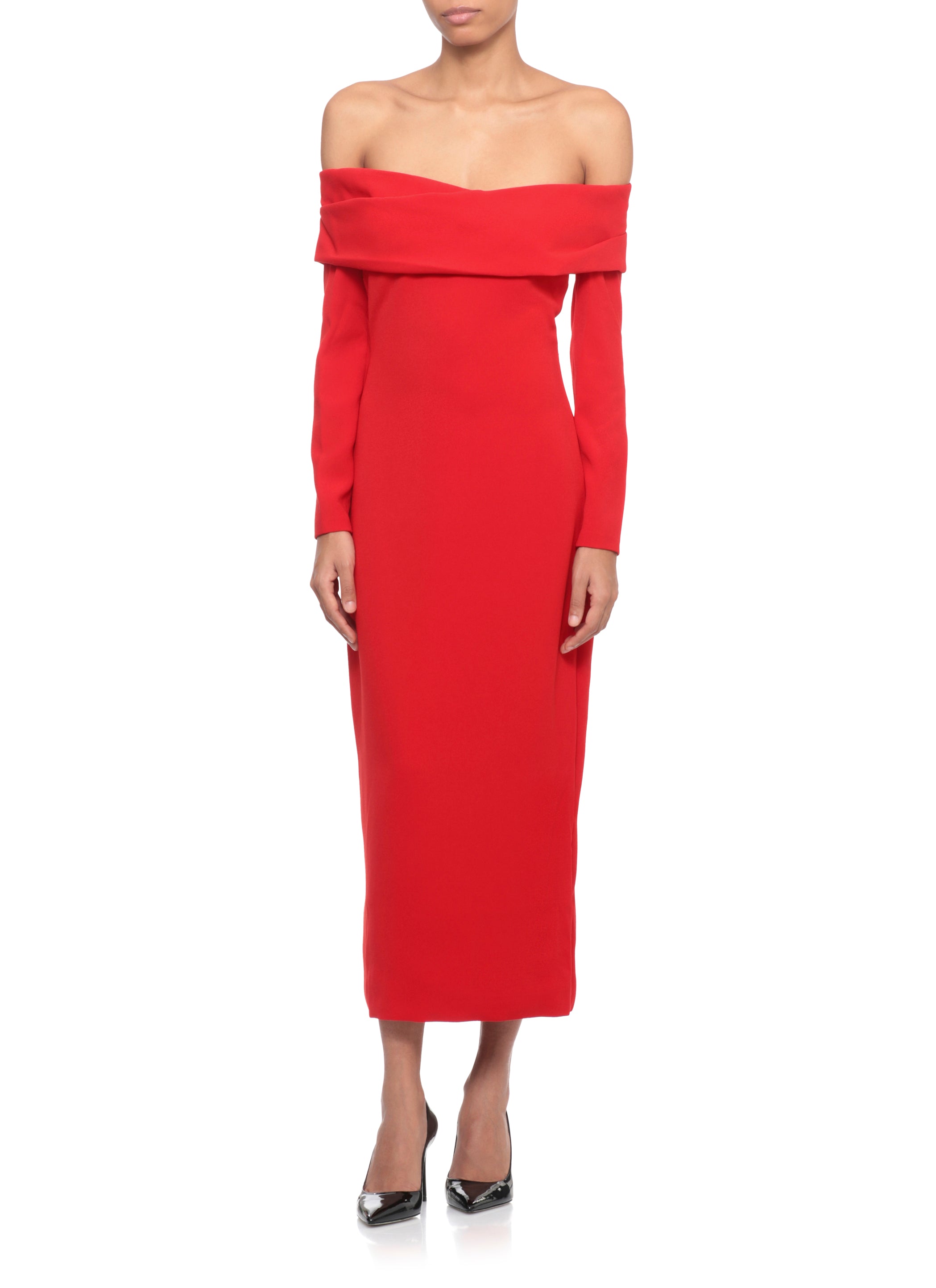 Solace London Dresses Red Polyester