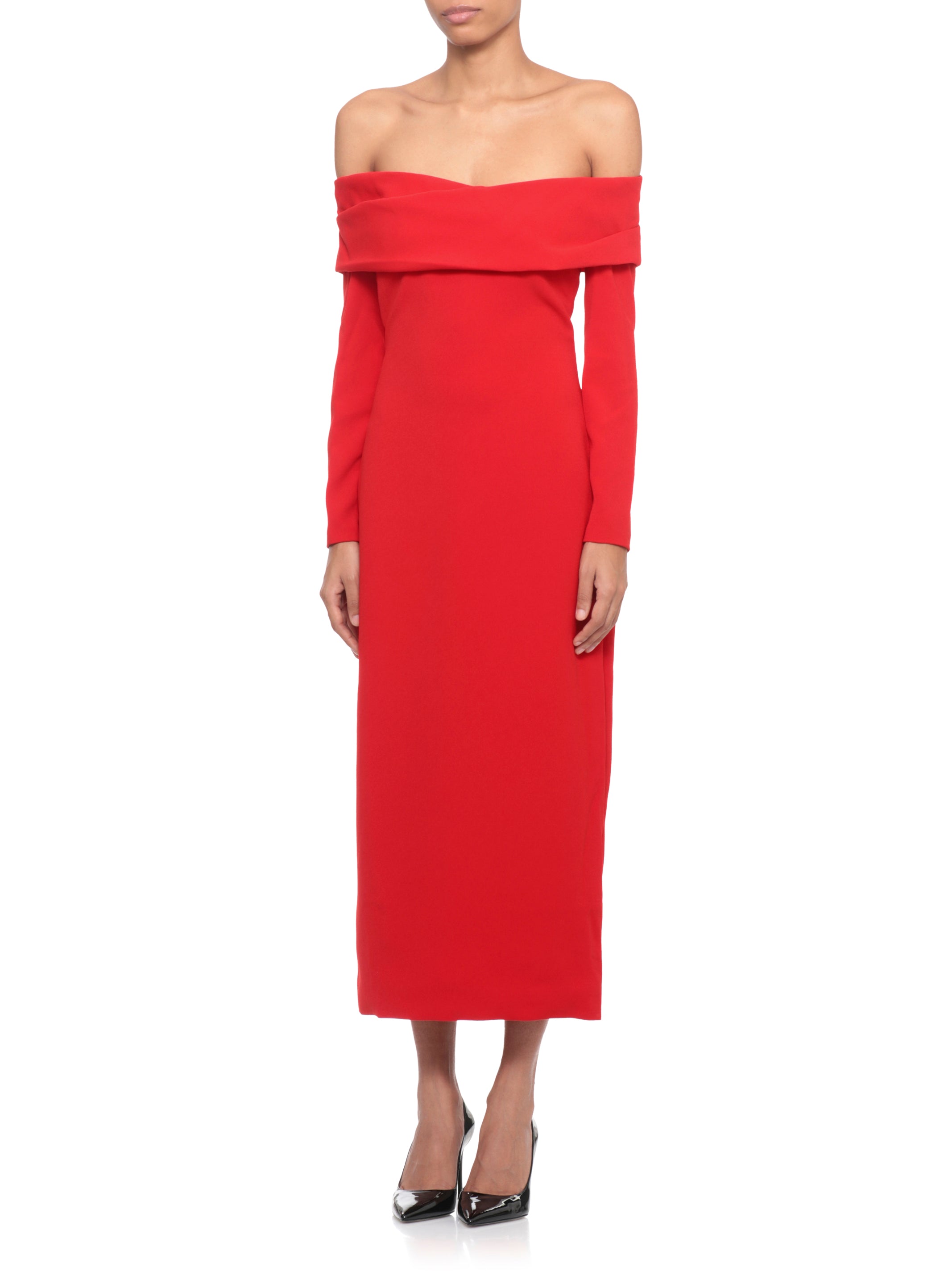 Solace London Dresses Red Polyester