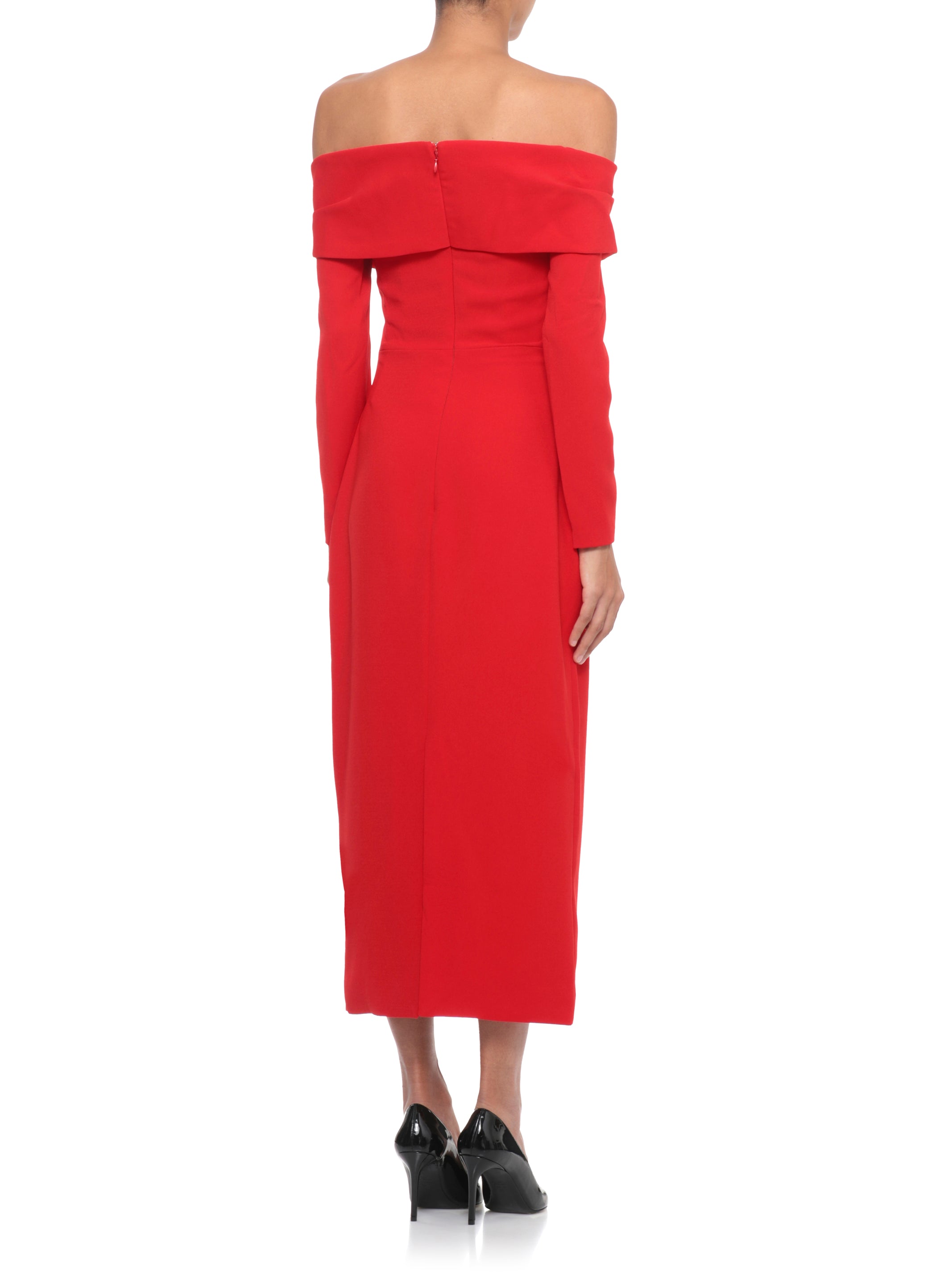 Solace London Dresses Red Polyester
