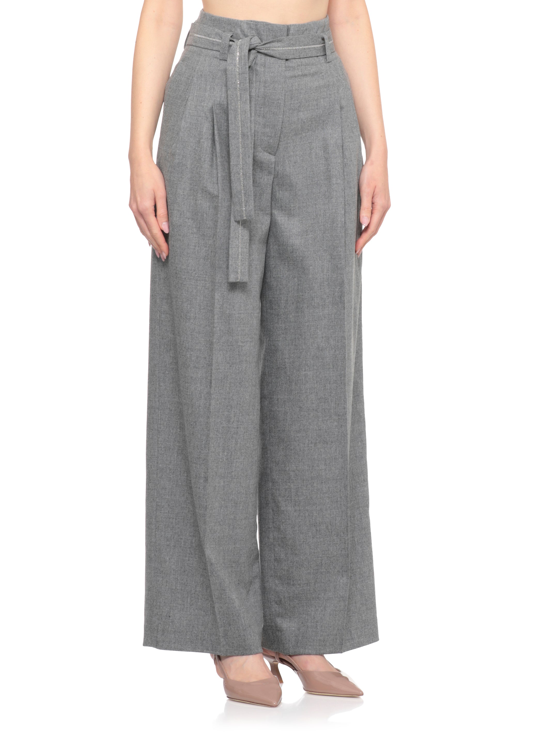 Peserico Trousers Grey
