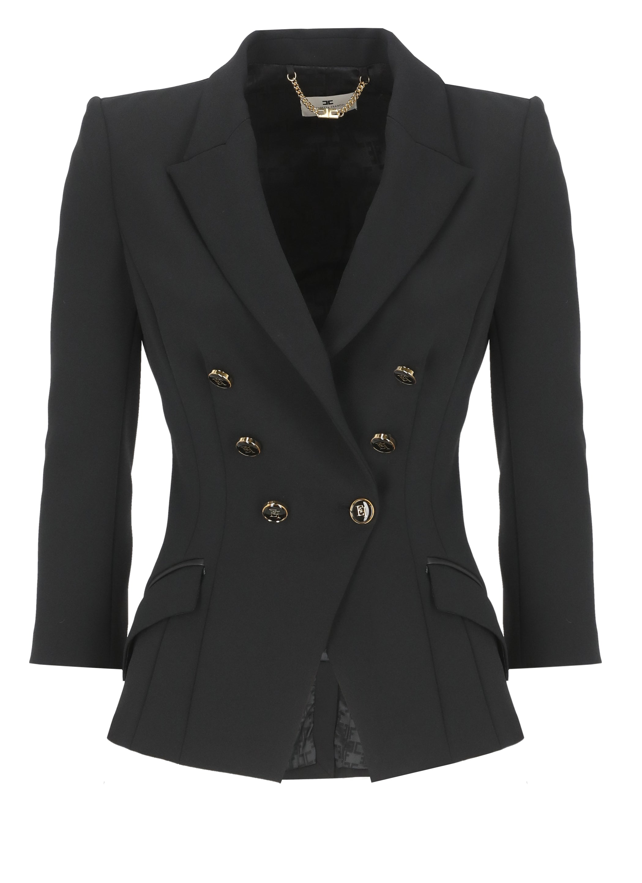 Elisabetta Franchi Jackets Black
