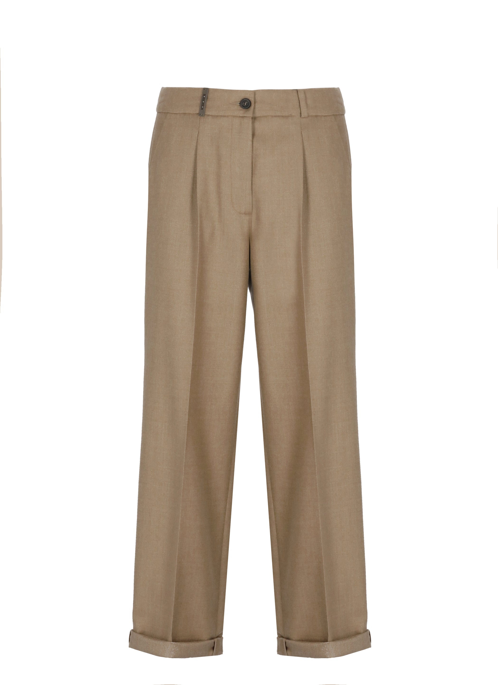 Peserico Trousers Beige