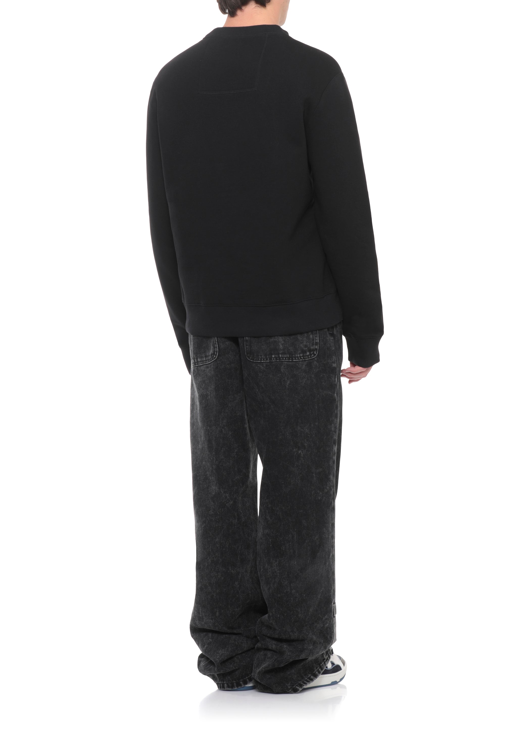 Lanvin Sweaters Black Cotton Accessories: Polyester