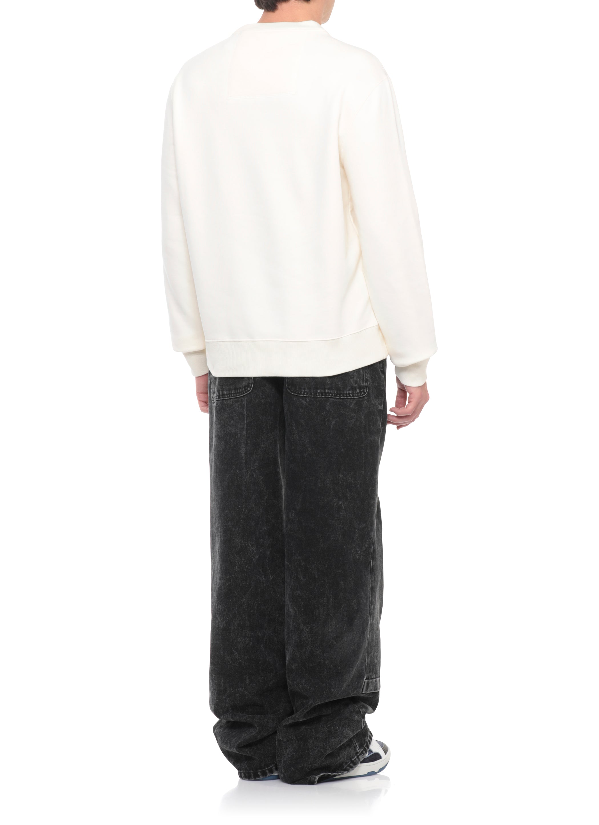 Lanvin Sweaters Ivory Cotton Accessories: Polyester