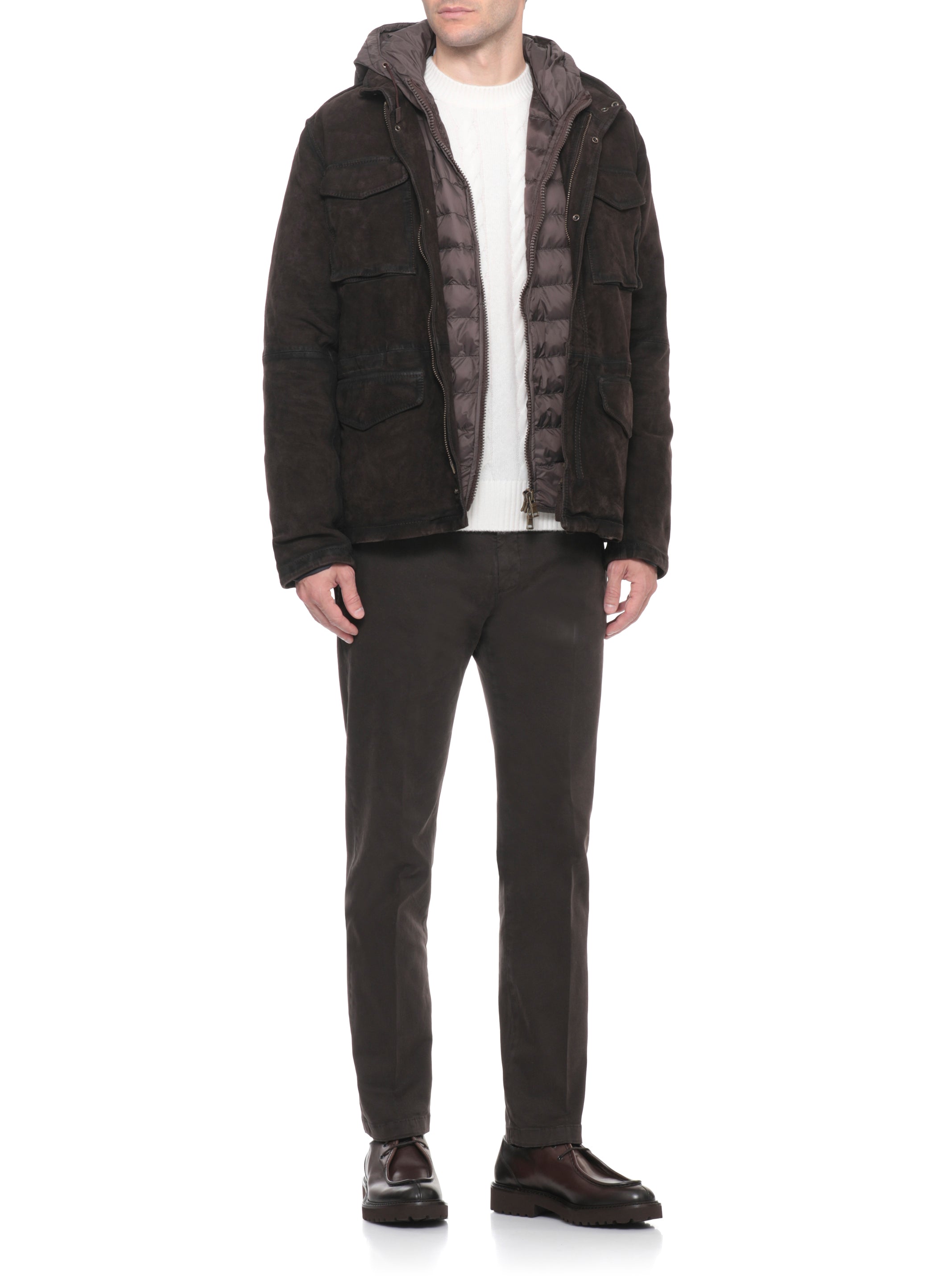 The Jack Leathers Jackets Brown