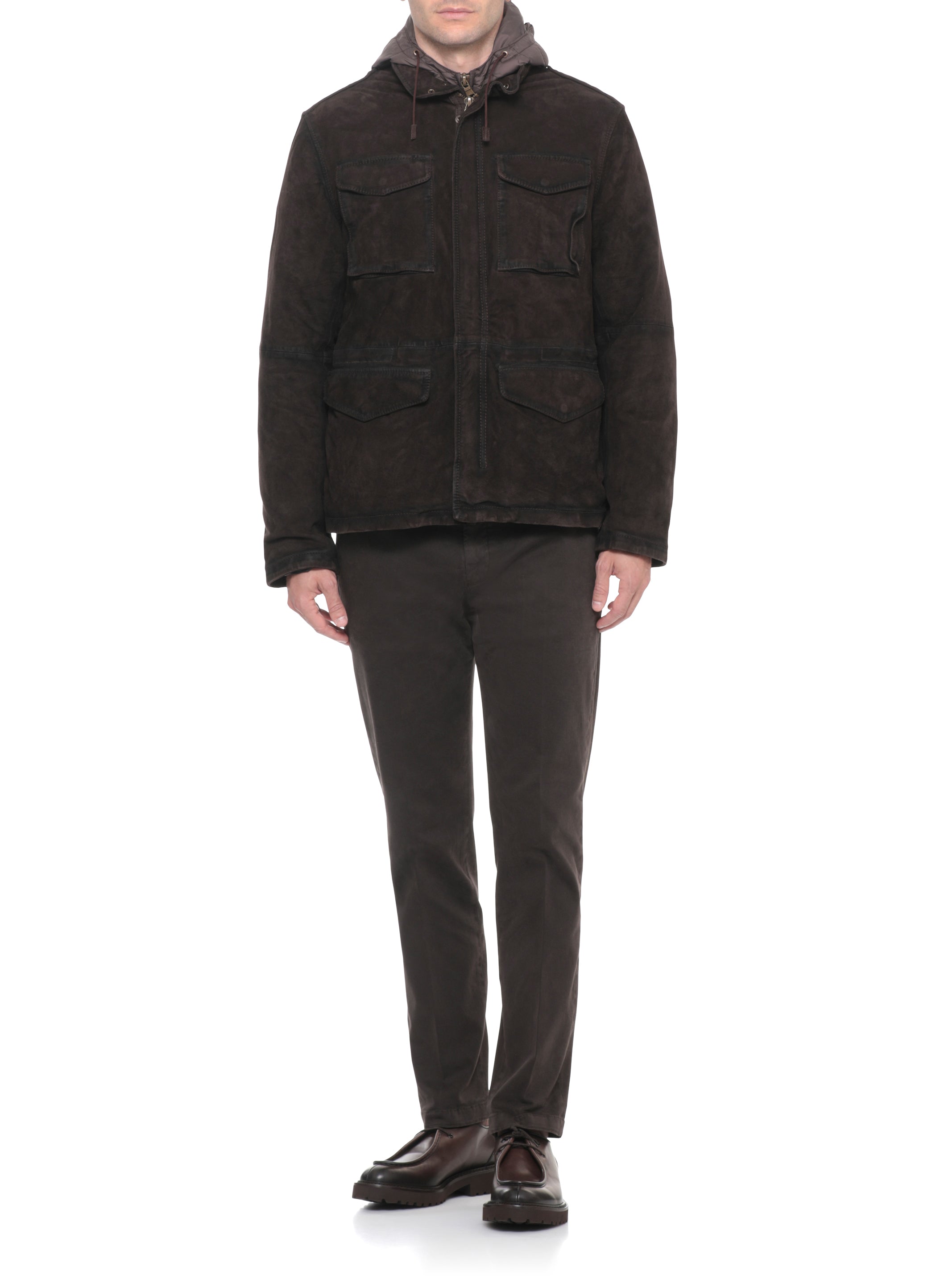 The Jack Leathers Jackets Brown