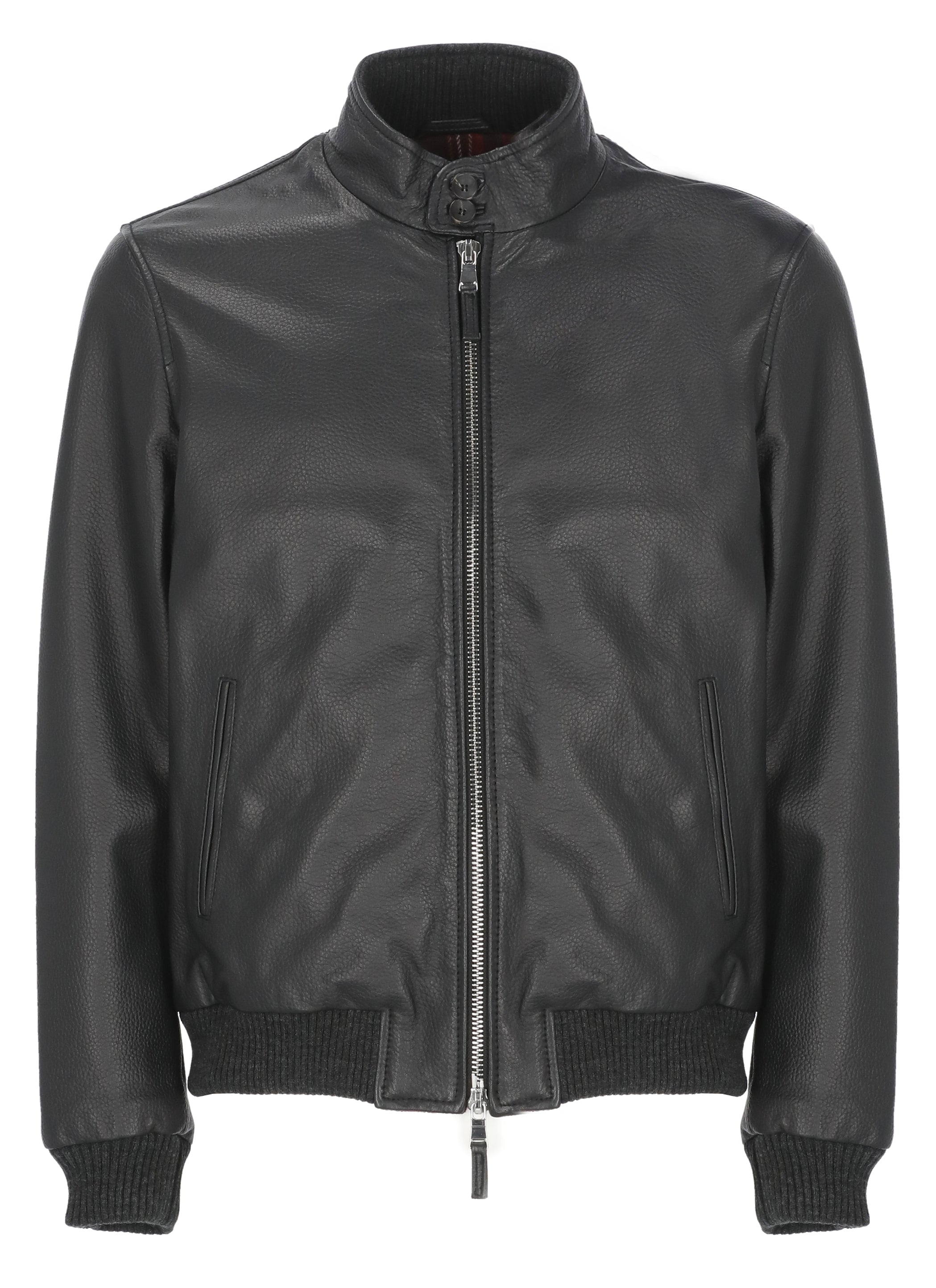The Jack Leathers Jackets Black