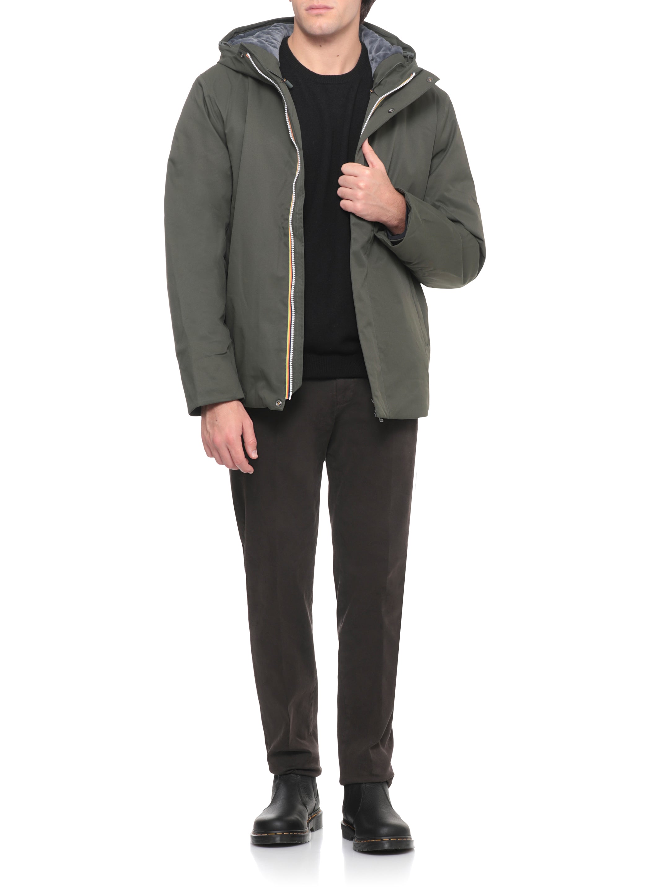 K-Way Coats Green Polyester