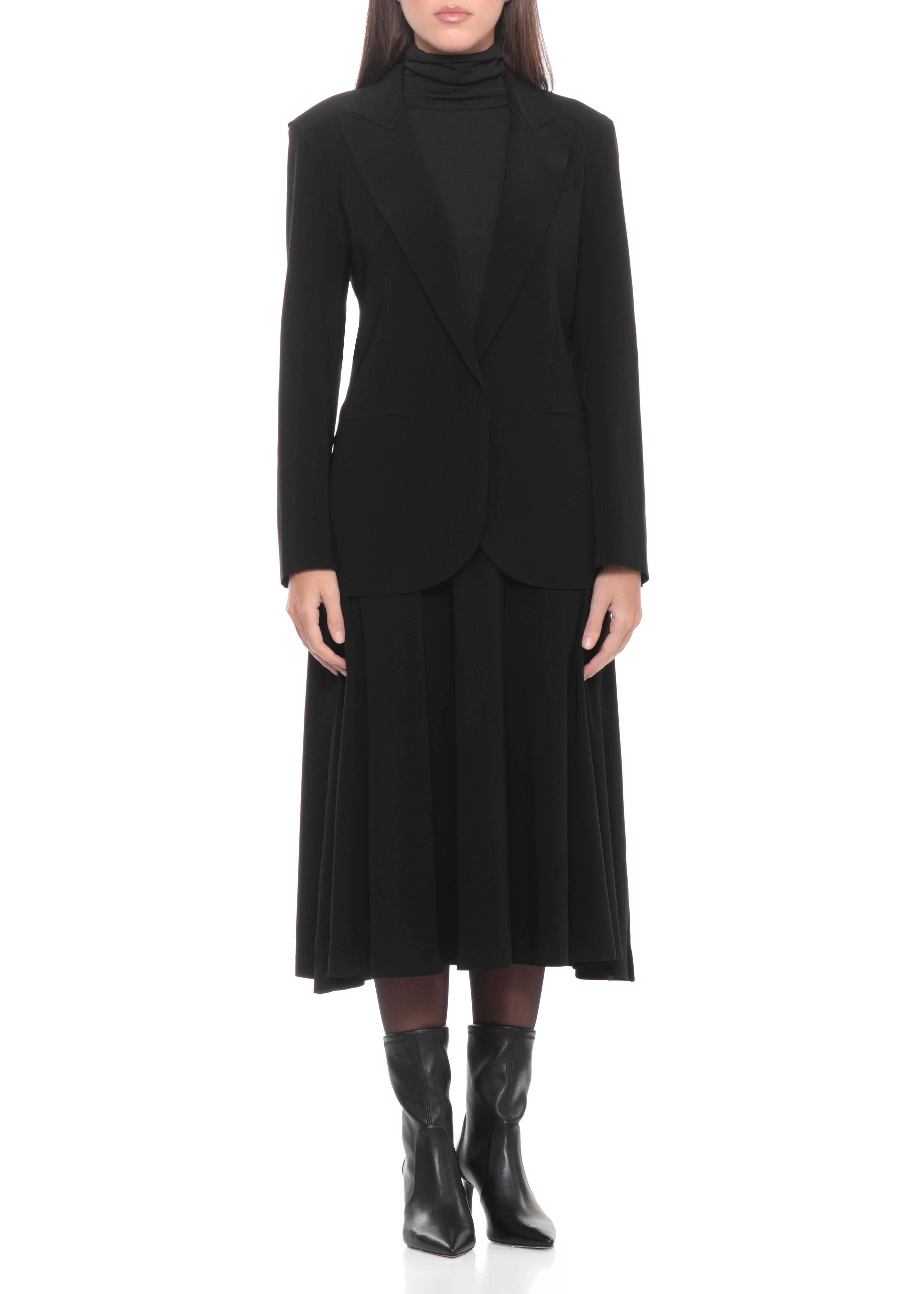 Norma Kamali Jackets Black Polyester Elastane
