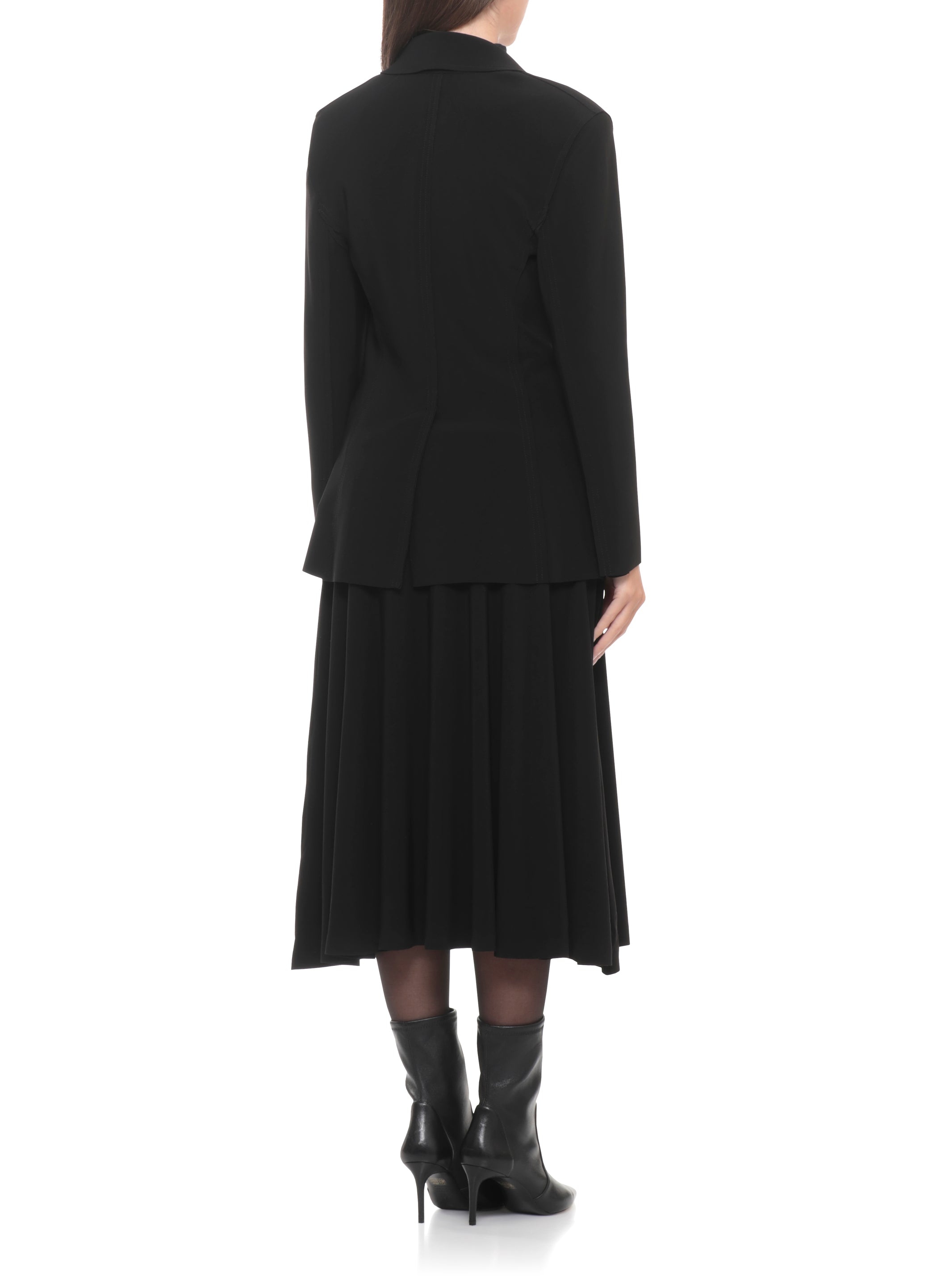 Norma Kamali Jackets Black Polyester Elastane