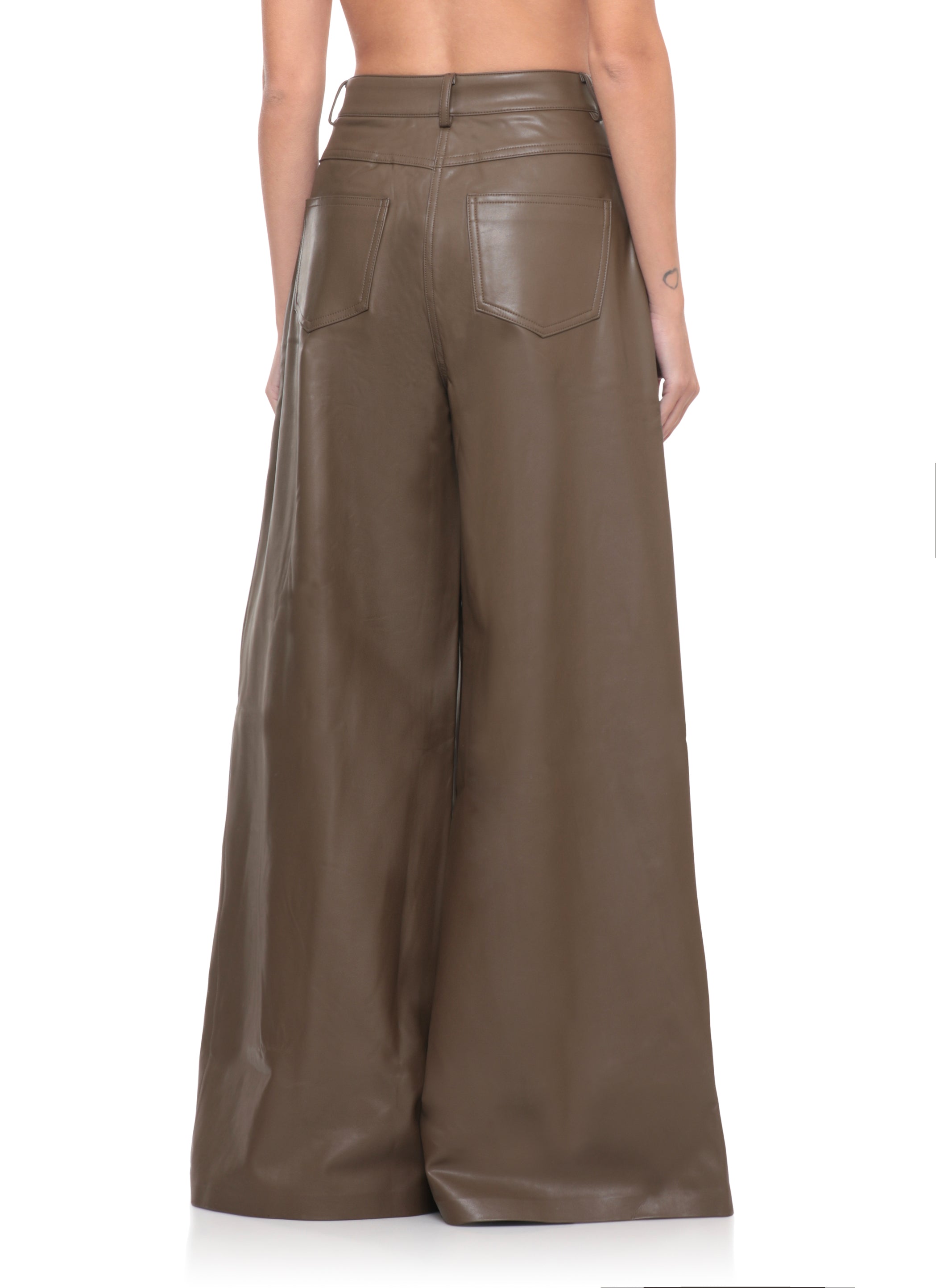 Norma Kamali Trousers Brown