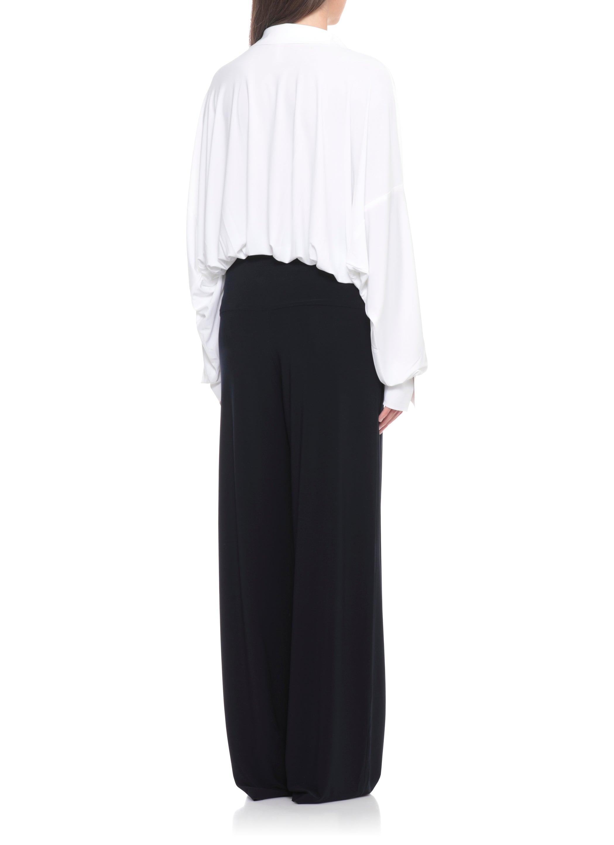 Norma Kamali Top White Polyester Spandex