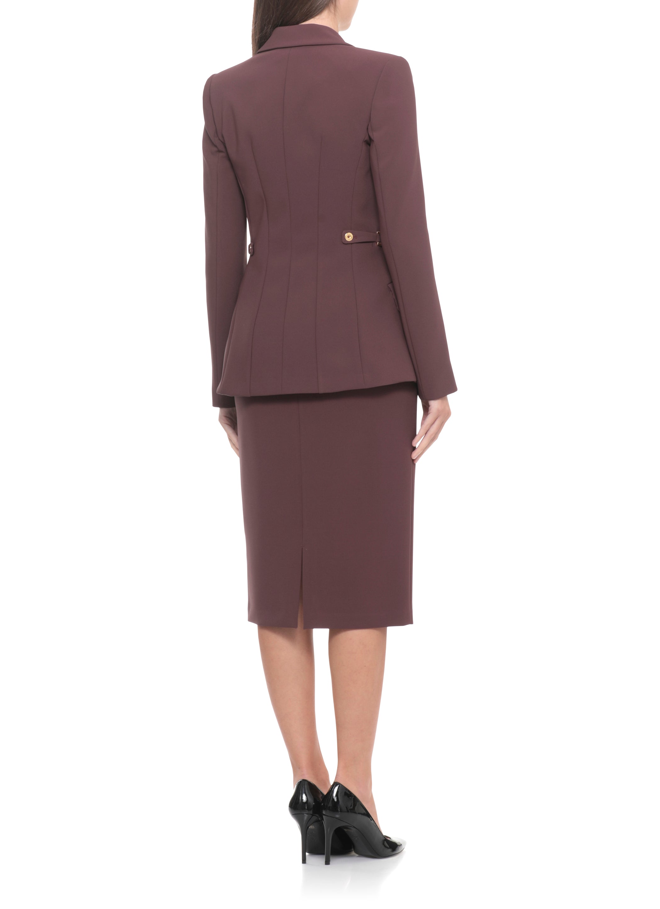 Elisabetta Franchi Jackets Brown