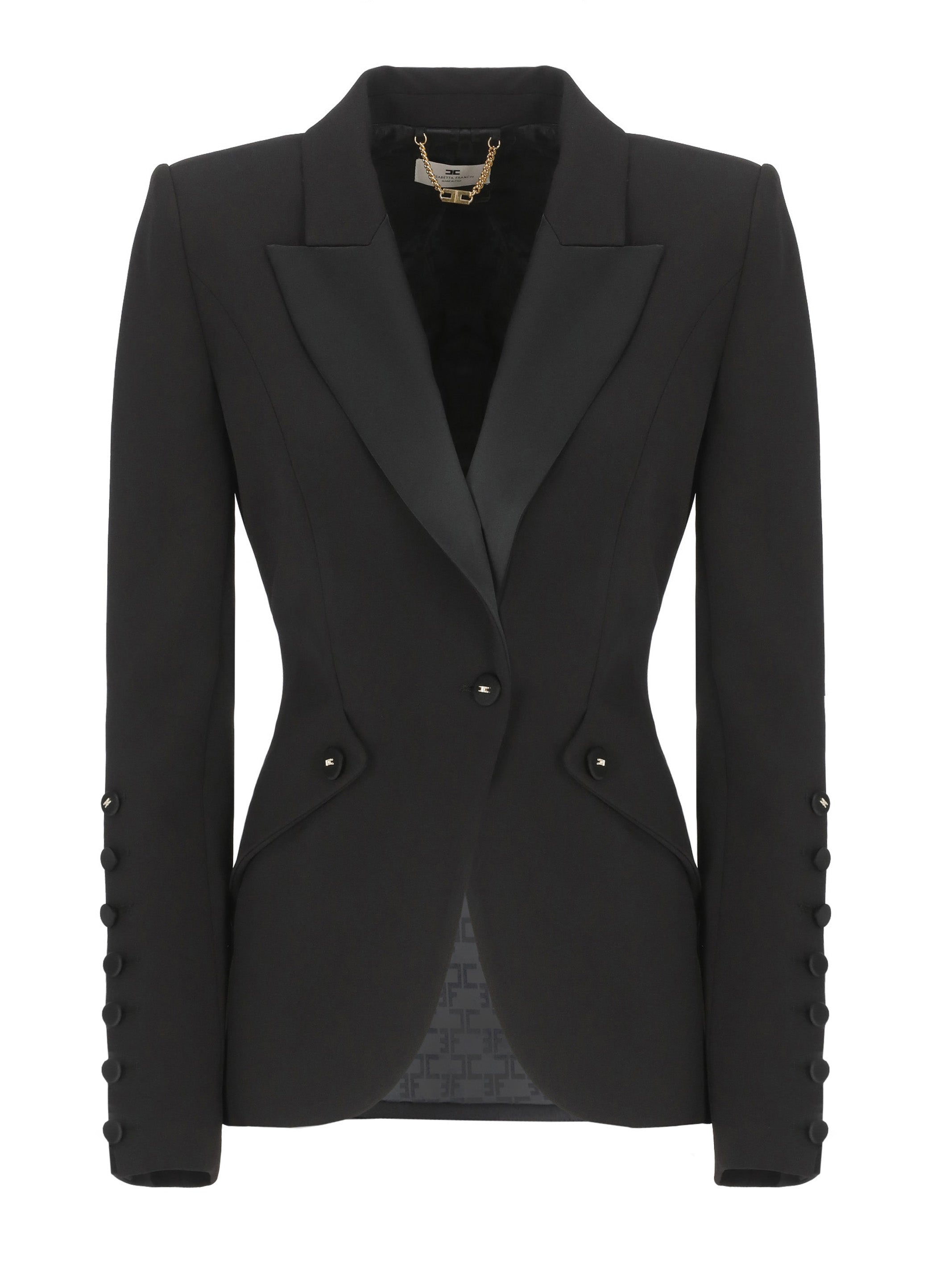 Elisabetta Franchi Jackets Black