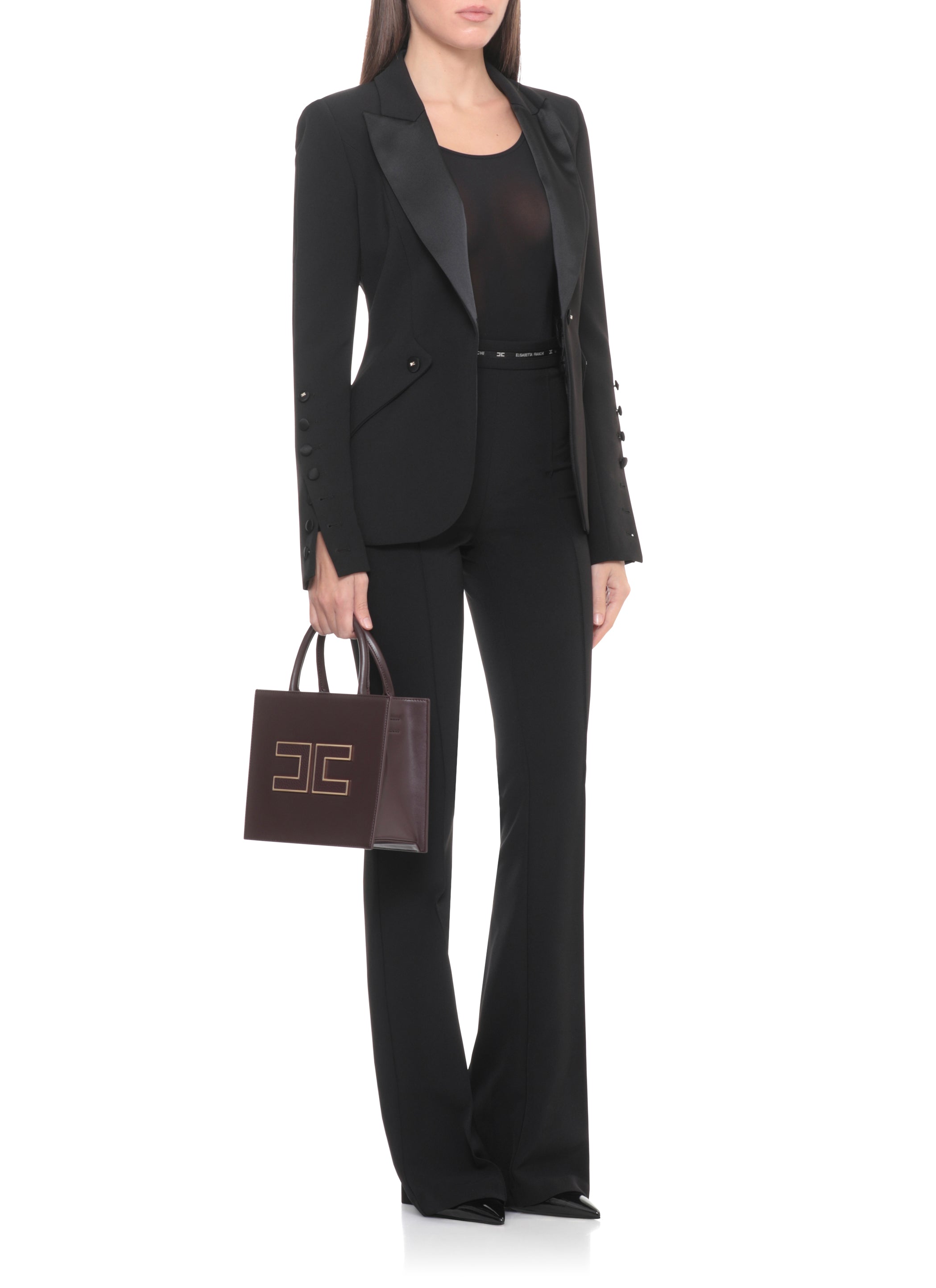 Elisabetta Franchi Jackets Black