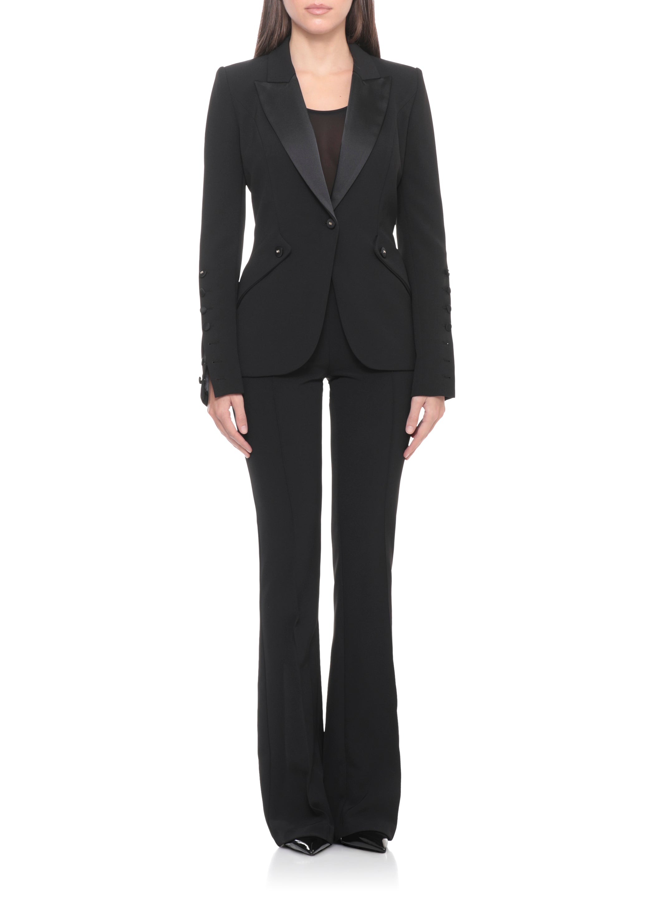 Elisabetta Franchi Jackets Black