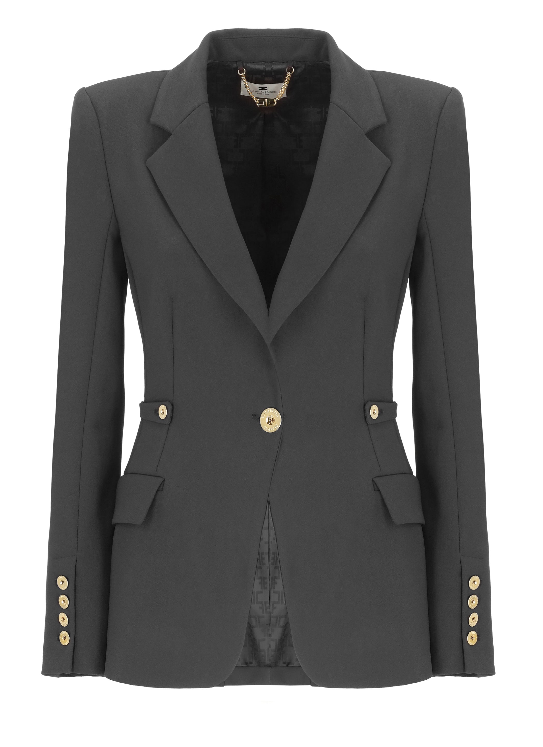 Elisabetta Franchi Jackets Black
