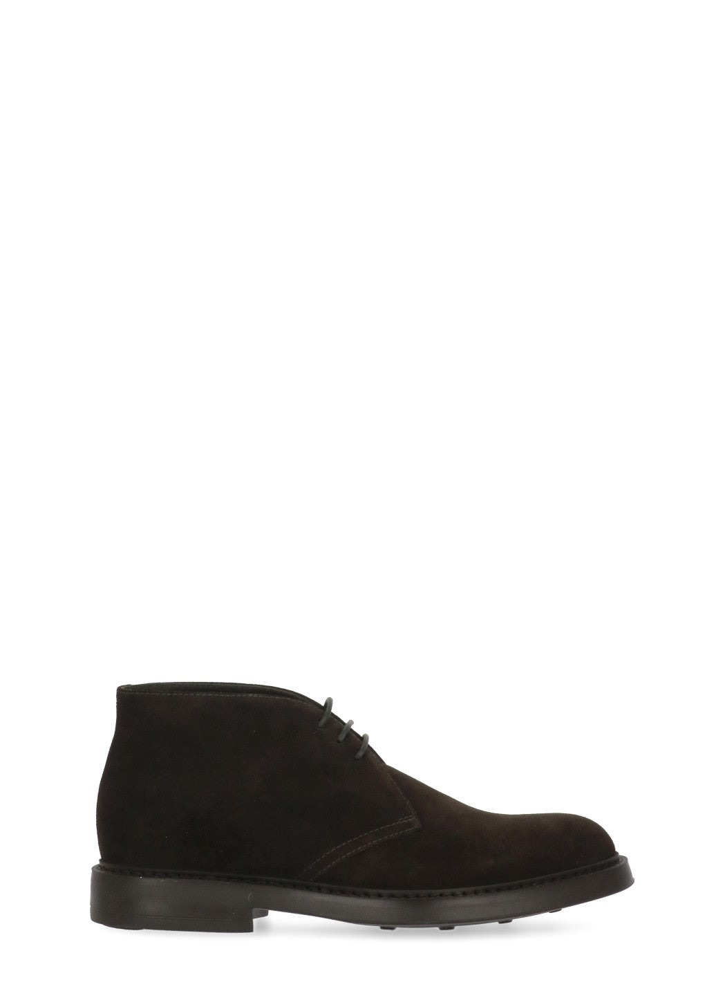 Doucals Flat Shoes Brown Cowhide Sole: Rubber
