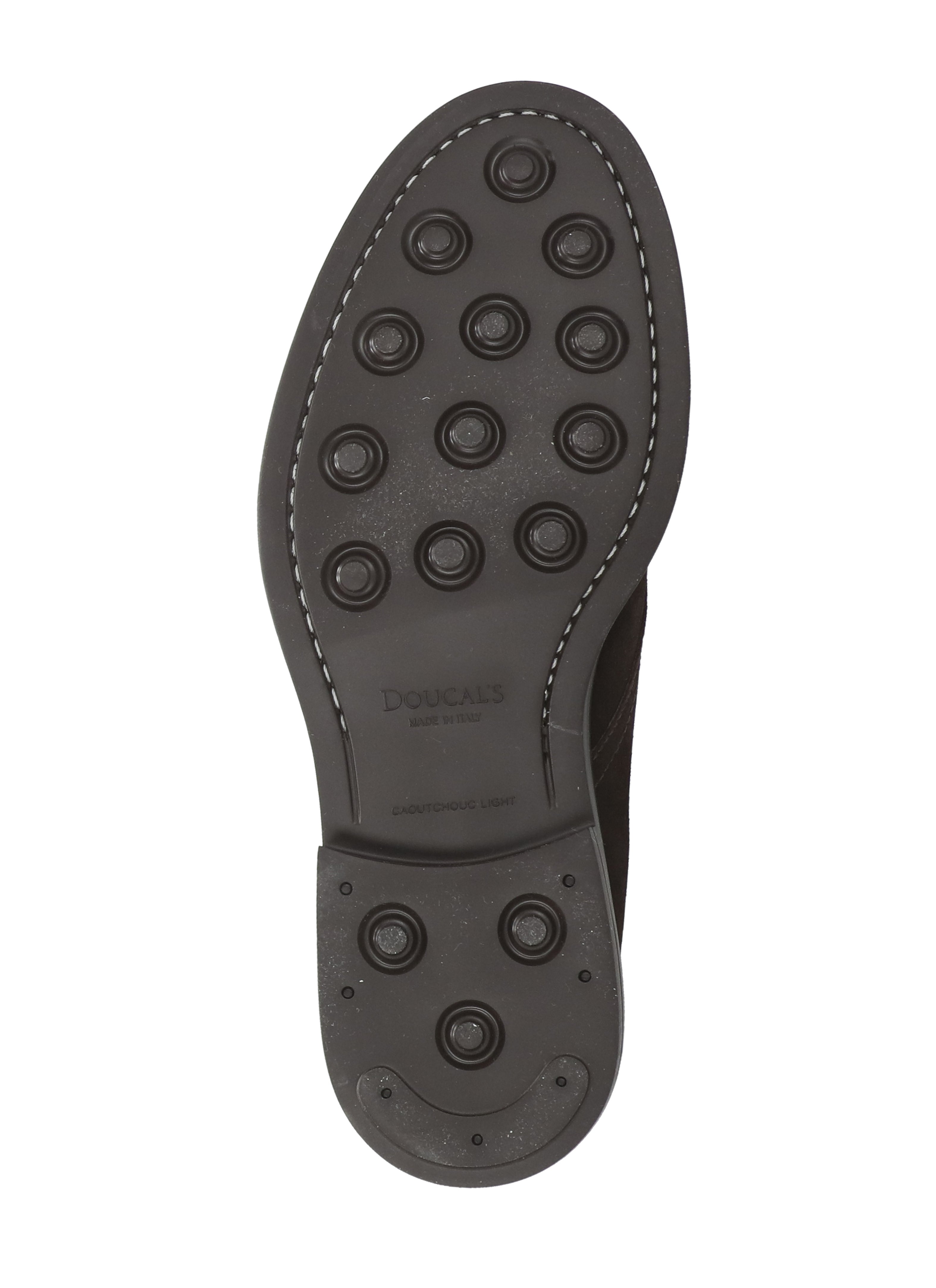 Doucals Flat Shoes Brown Cowhide Sole: Rubber