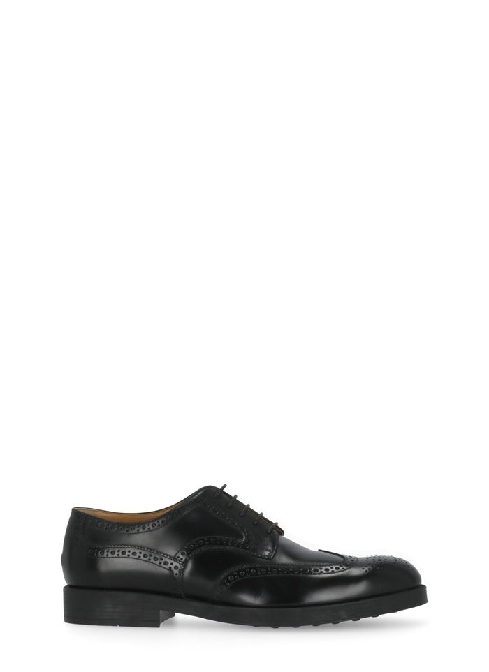 Tods Flat shoes Black Cowhide Sole: Rubber