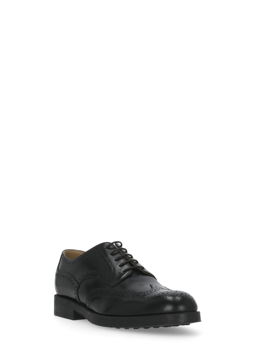 Tods Flat shoes Black Cowhide Sole: Rubber