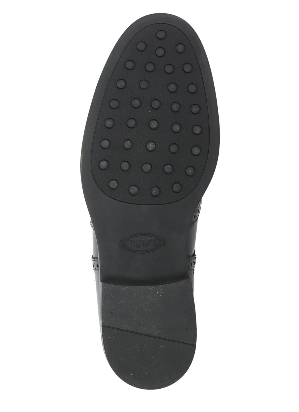 Tods Flat shoes Black Cowhide Sole: Rubber