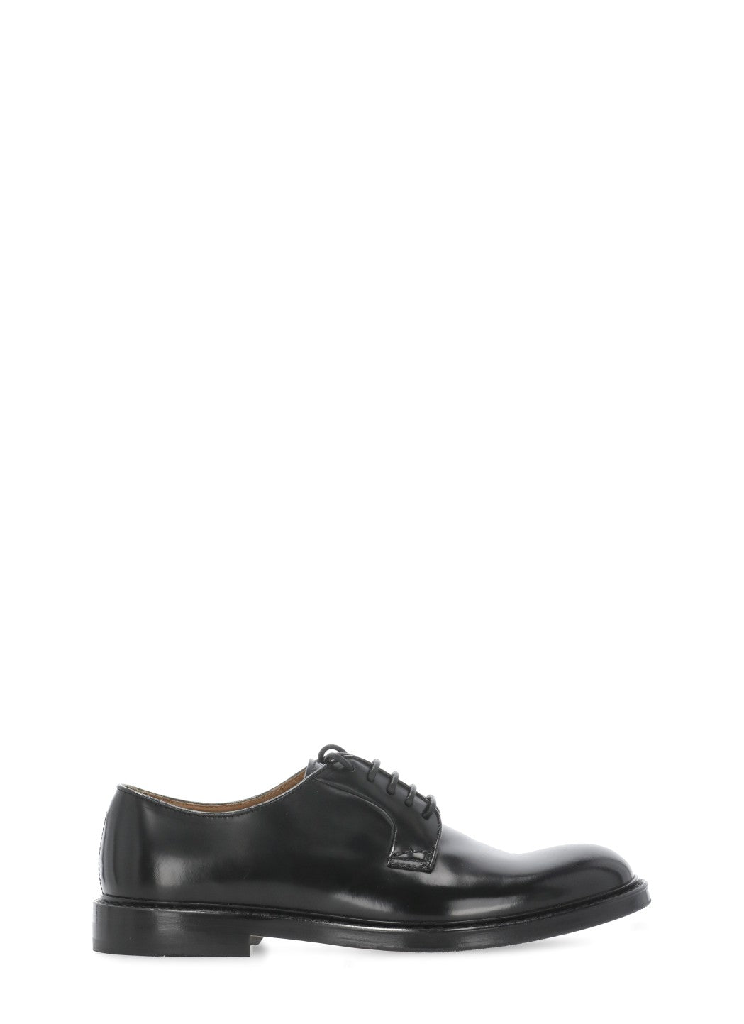 Doucals Flat Shoes Black Cowhide Sole: Rubber