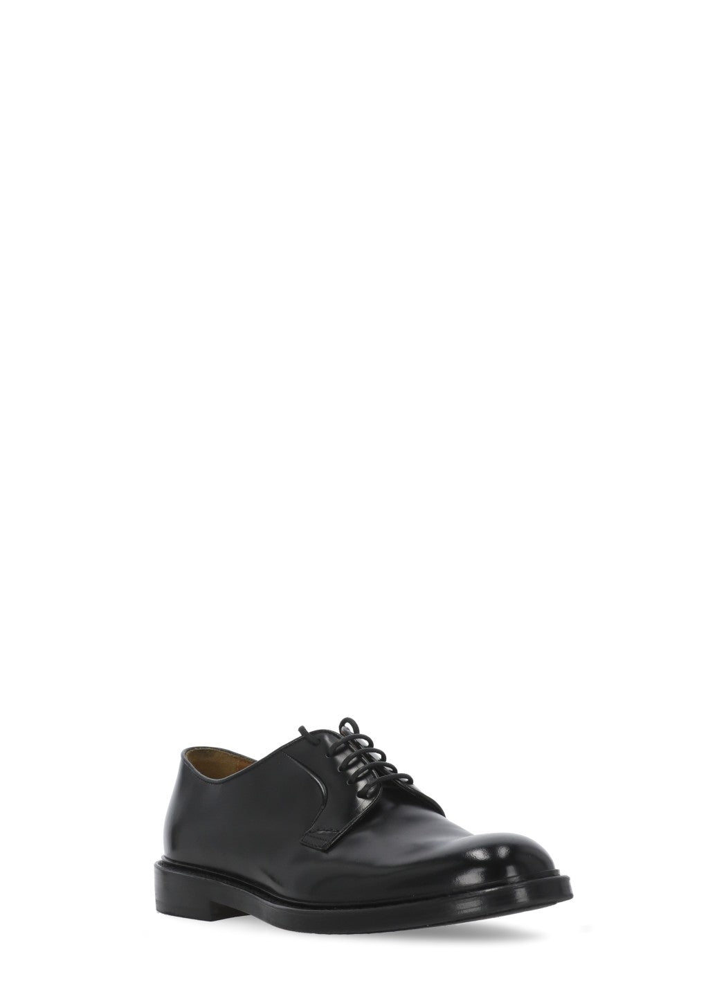 Doucals Flat Shoes Black Cowhide Sole: Rubber