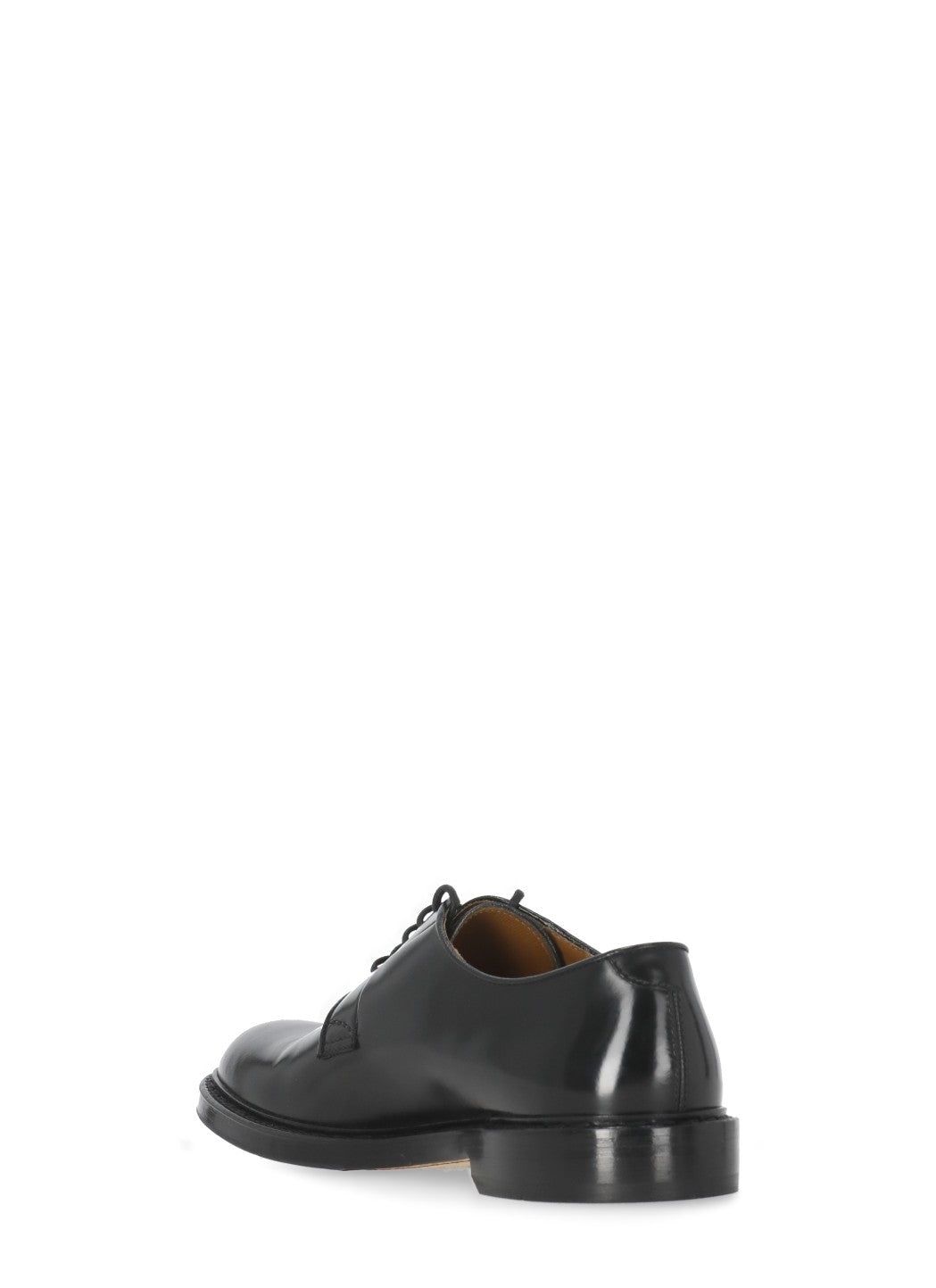 Doucals Flat Shoes Black Cowhide Sole: Rubber