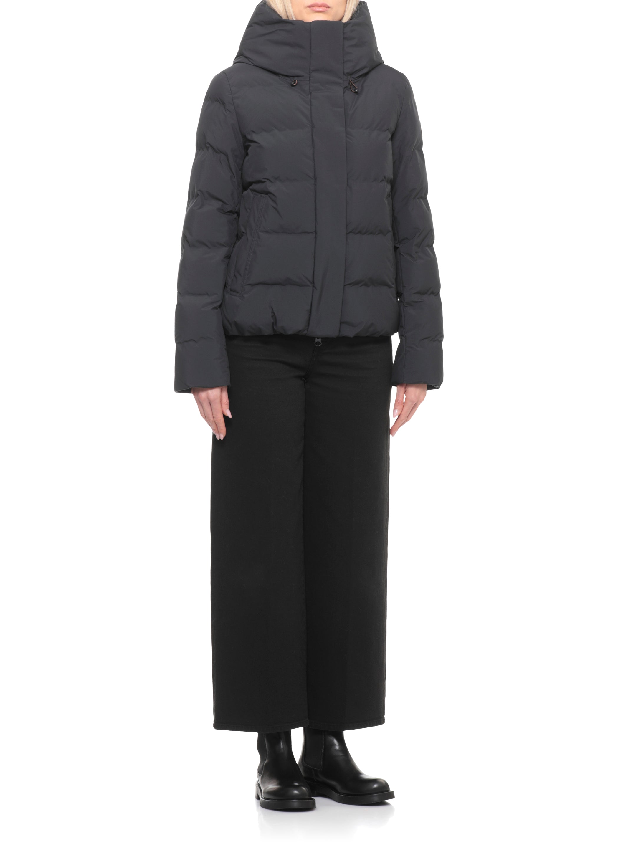 Save The Duck Coats Black Polyester