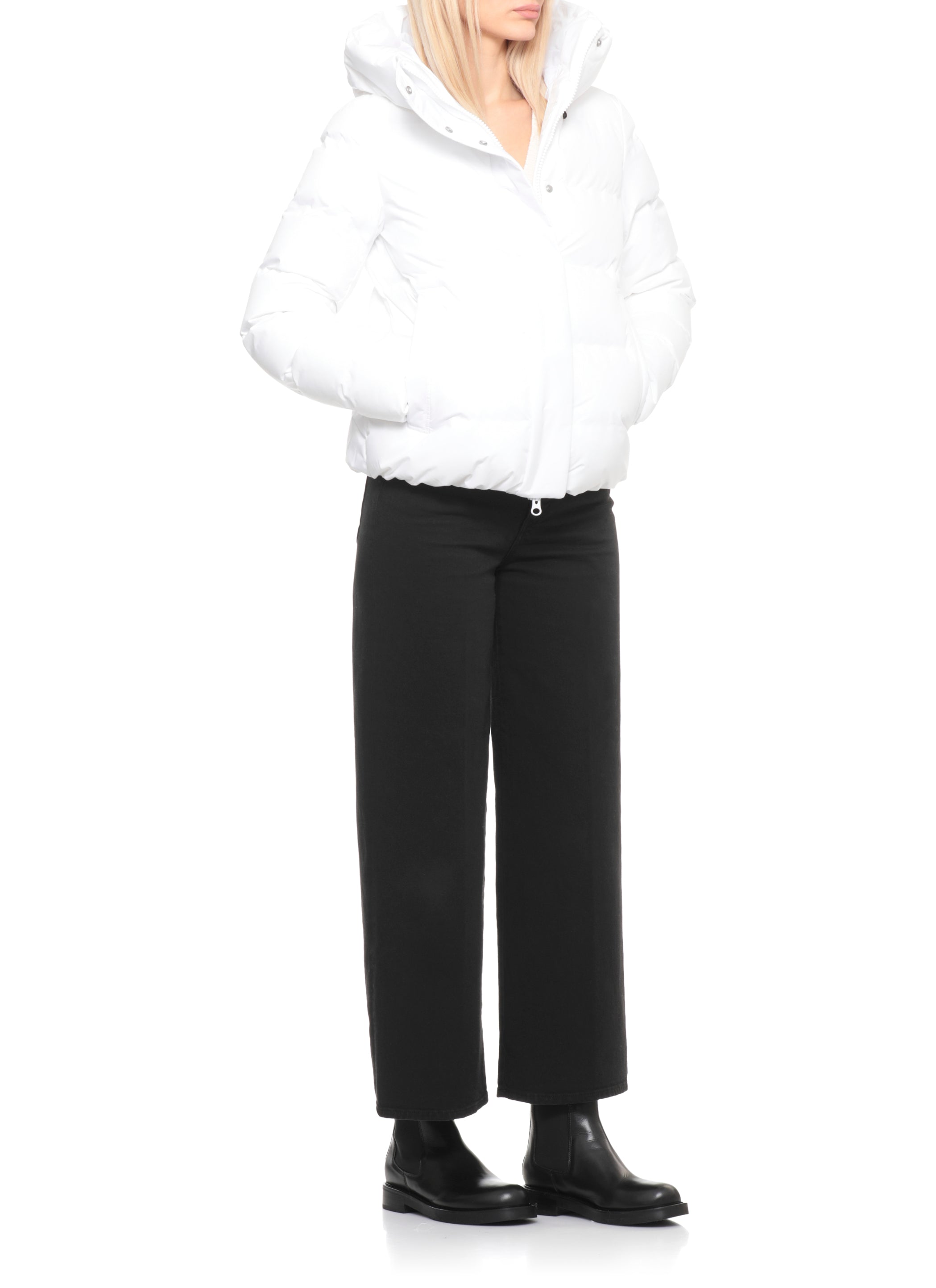Save The Duck Coats White Polyester
