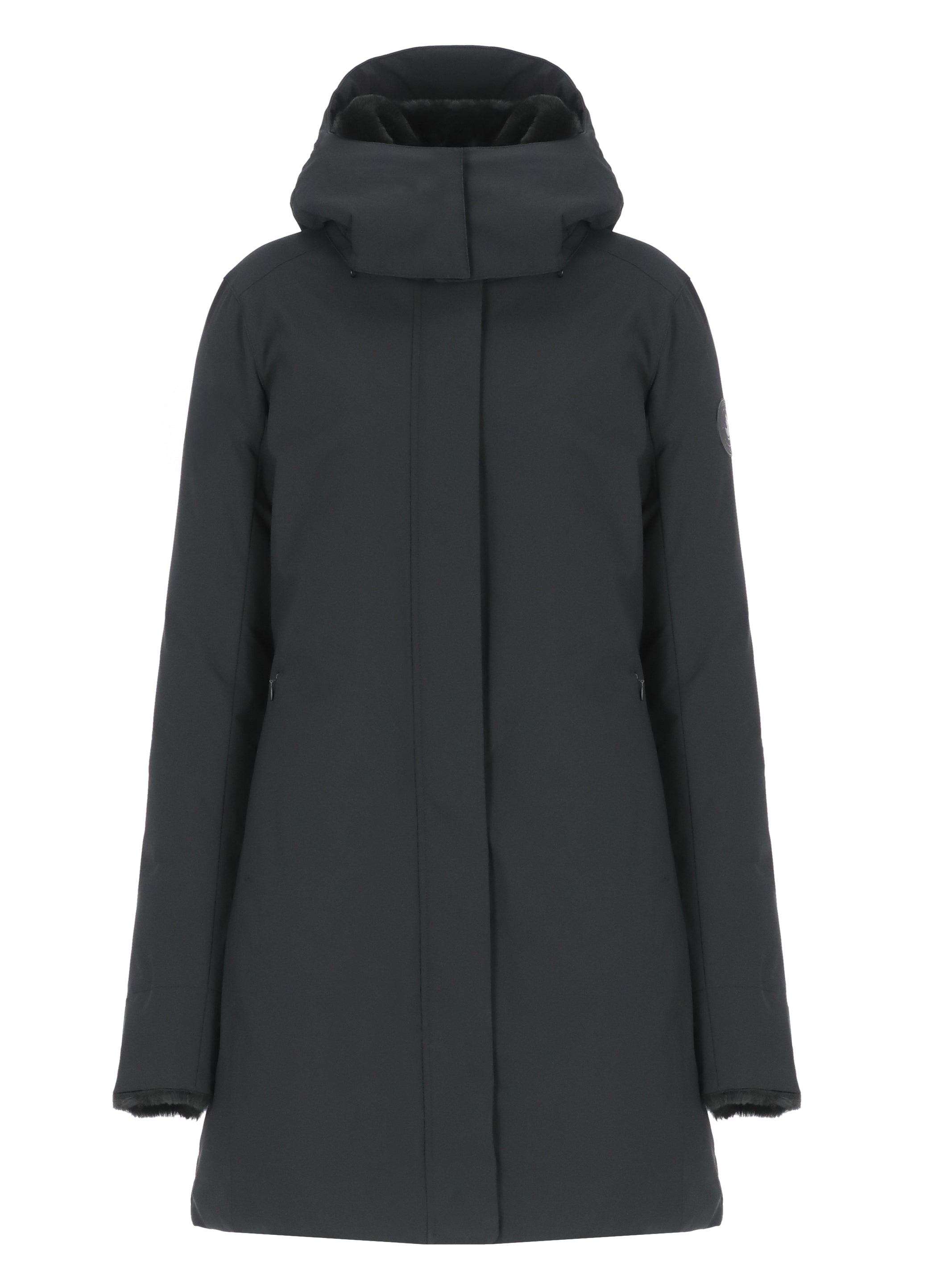 Save The Duck Coats Black Polyester Lining 2: Nylon