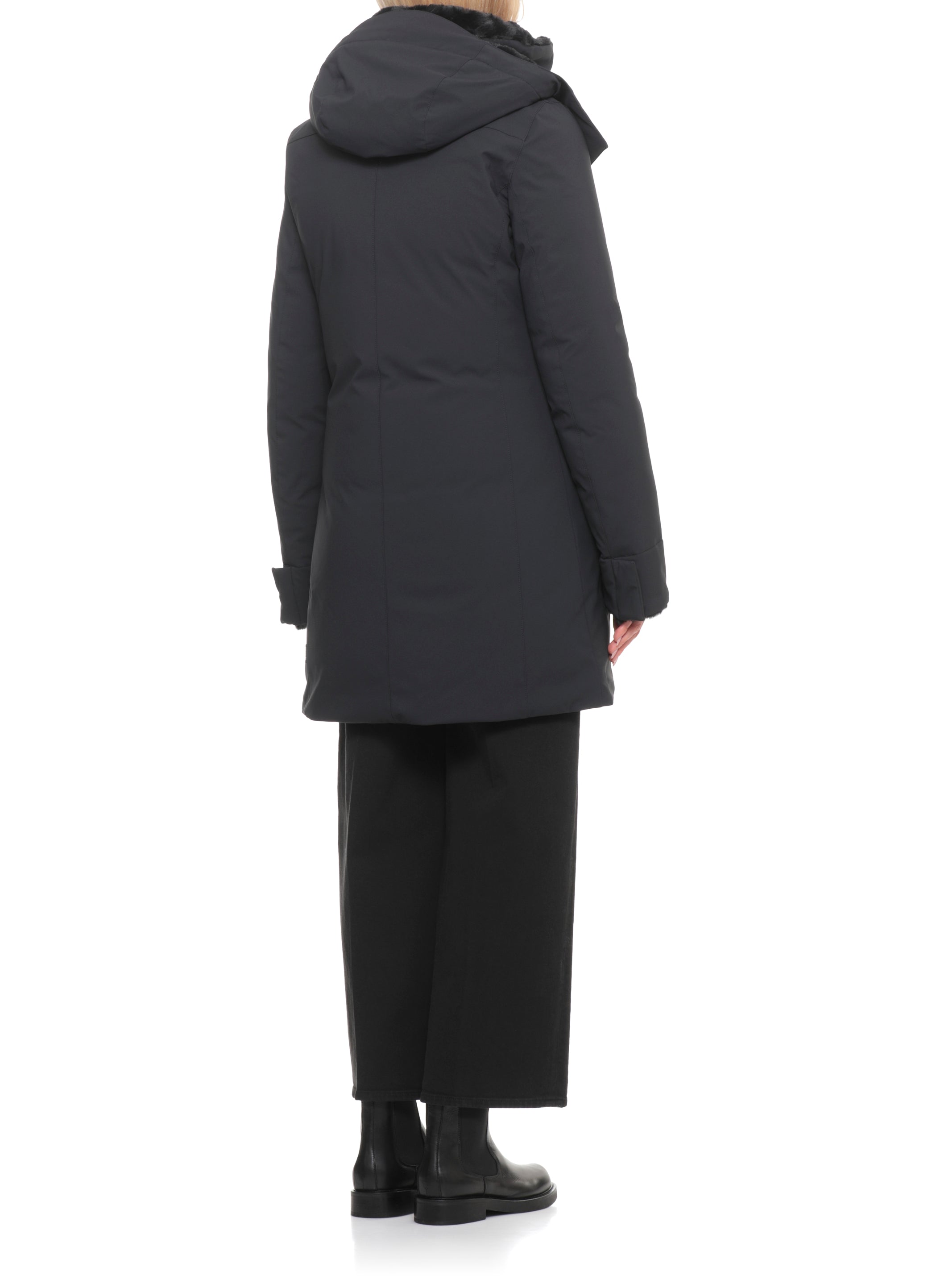 Save The Duck Coats Black Polyester Lining 2: Nylon