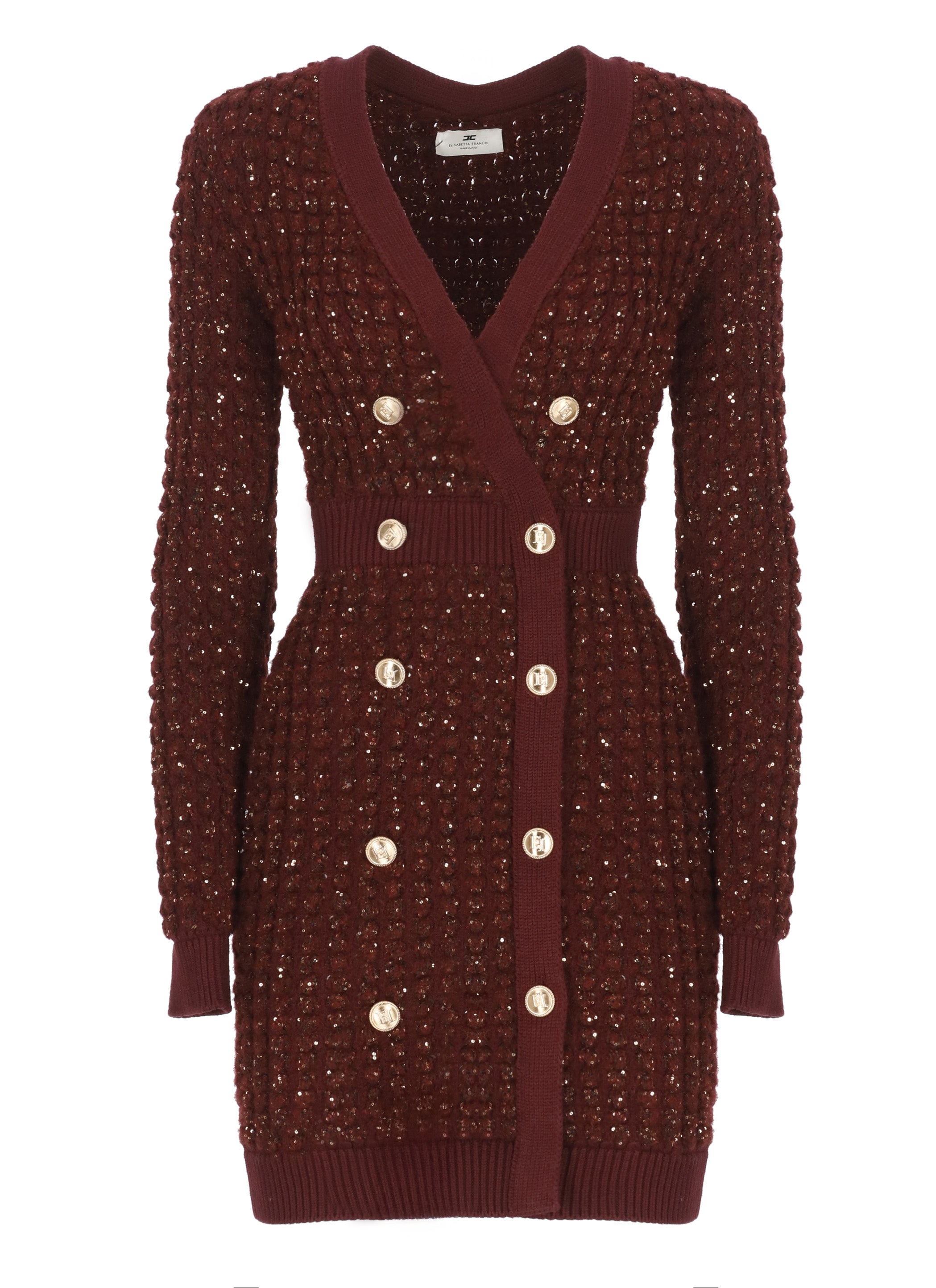 Elisabetta Franchi Dresses Bordeaux