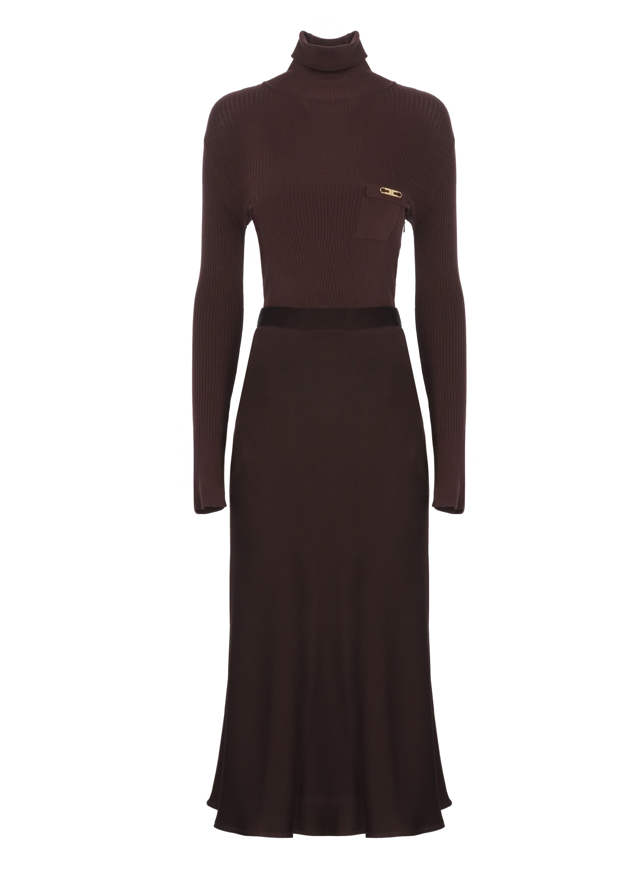 Elisabetta Franchi Dresses Bordeaux