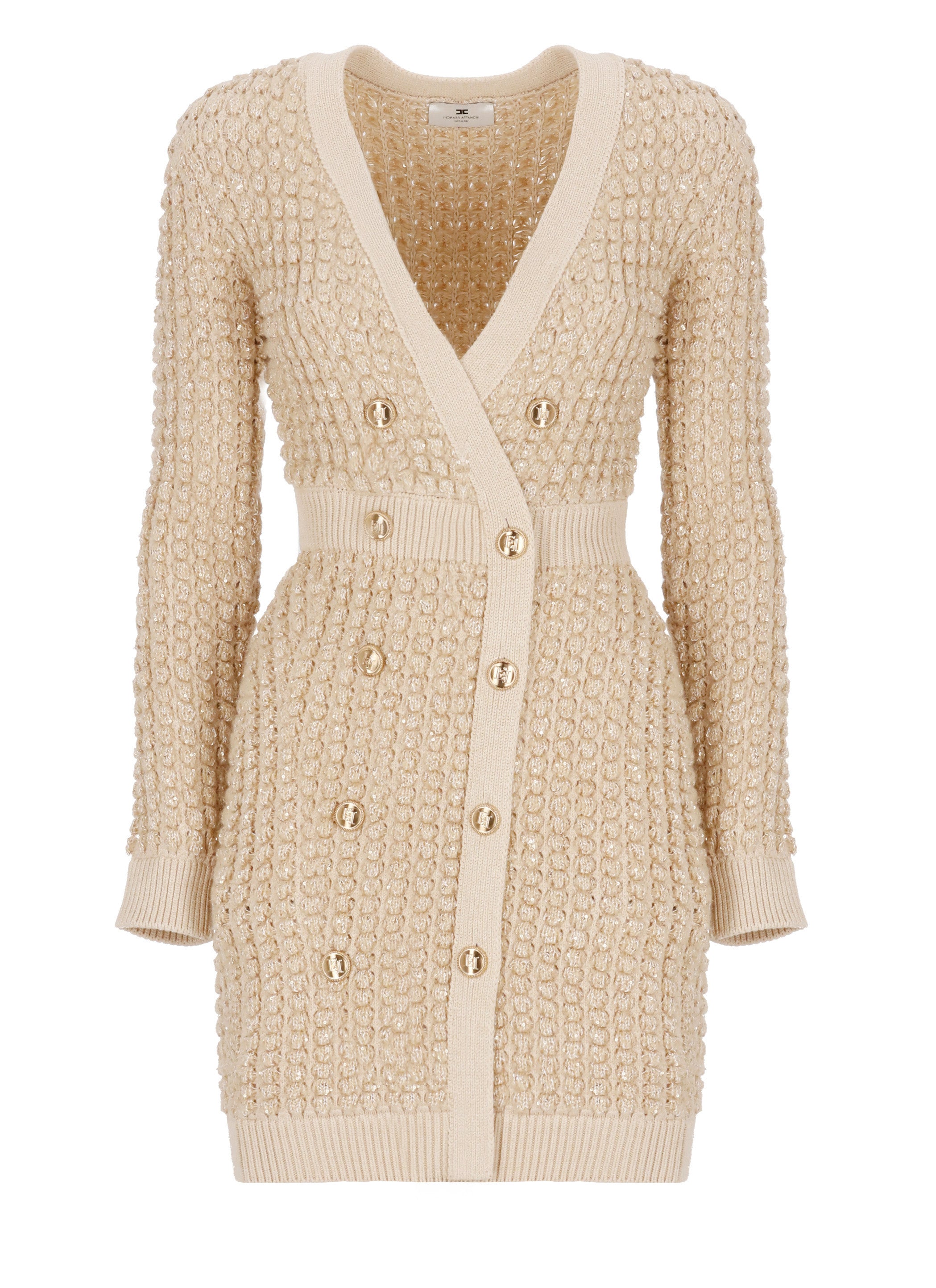 Elisabetta Franchi Dresses Beige