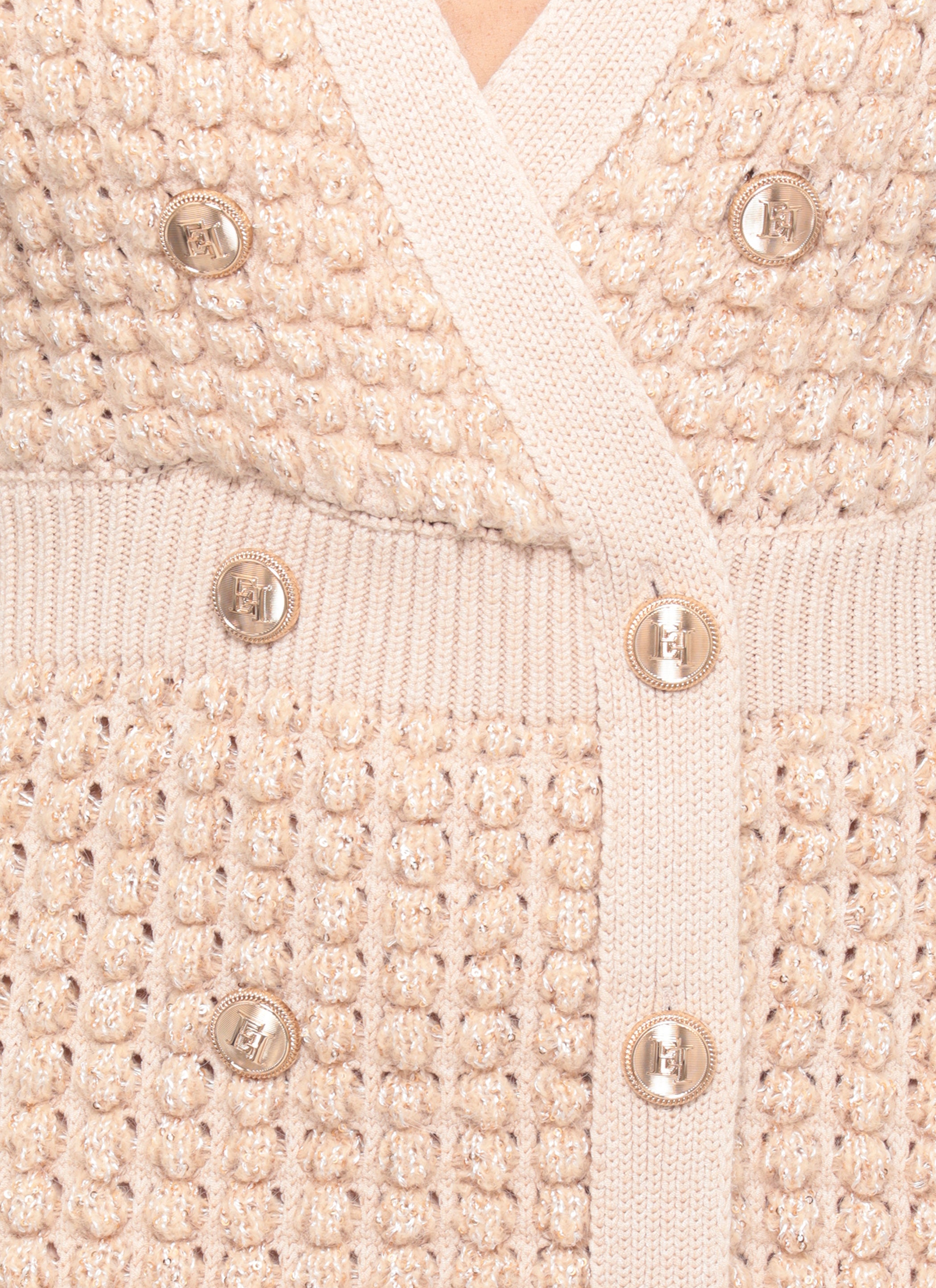 Elisabetta Franchi Dresses Beige