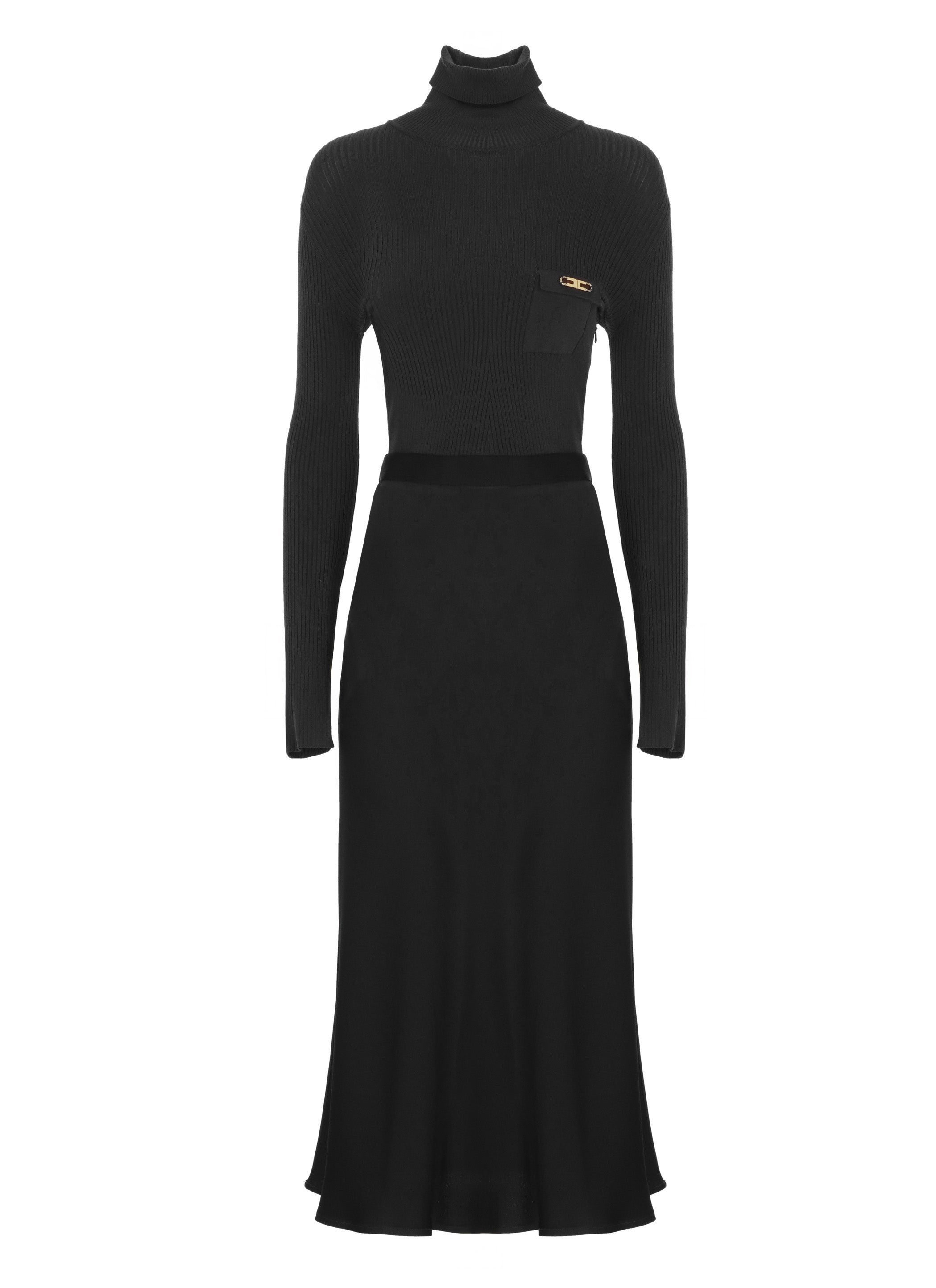 Elisabetta Franchi Dresses Black