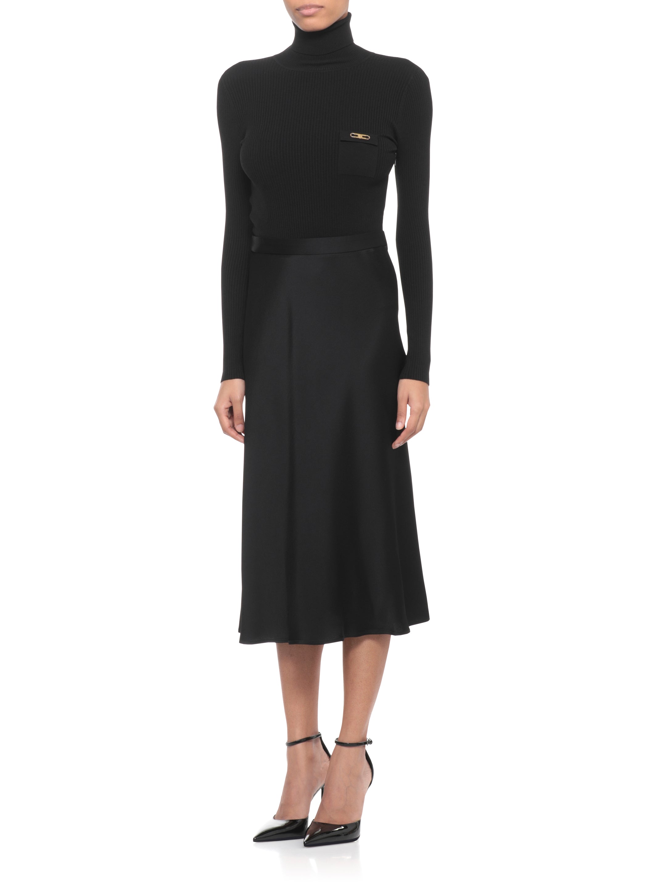 Elisabetta Franchi Dresses Black