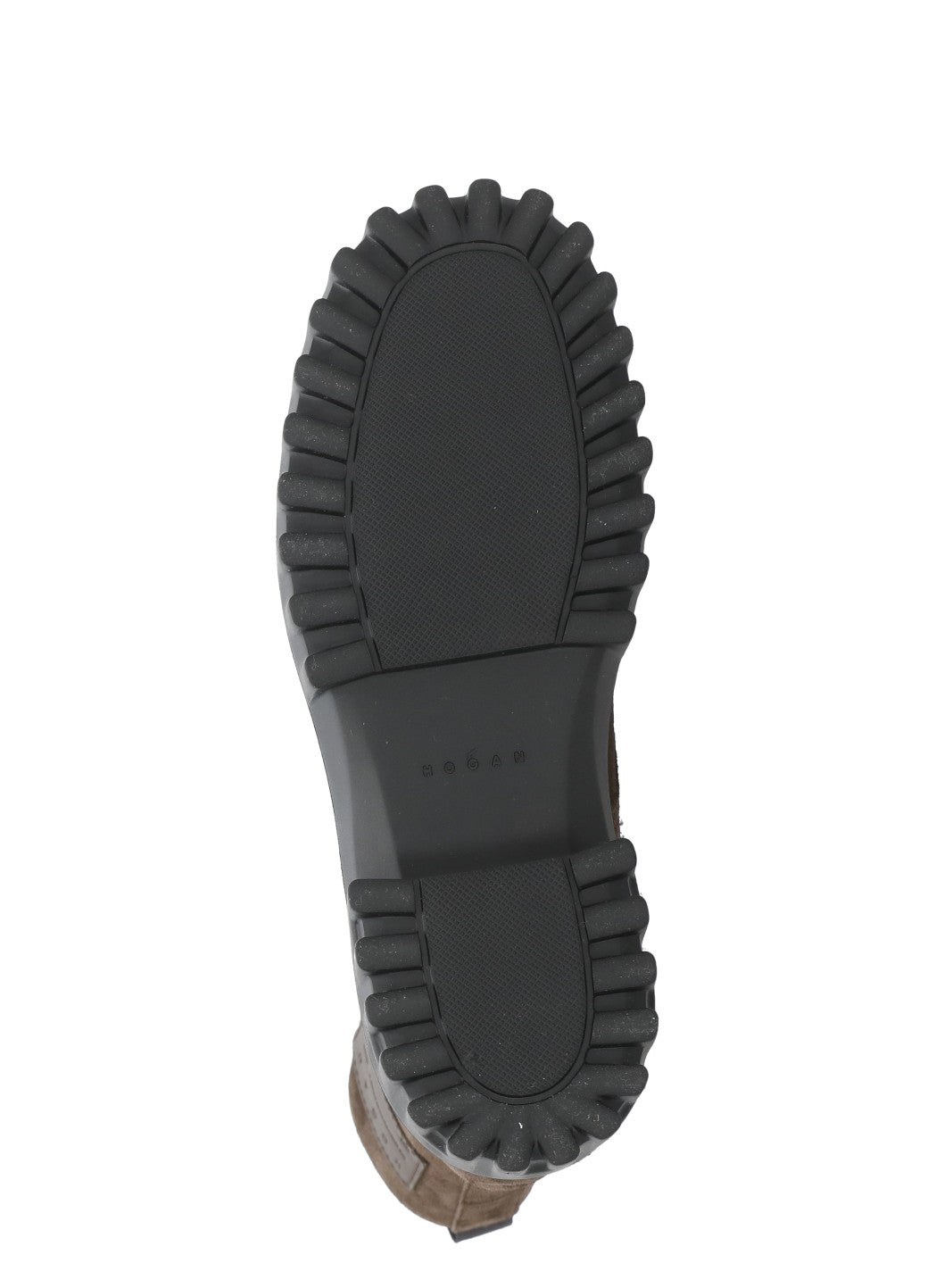 Hogan Boots Brown Cowhide Sole: Rubber