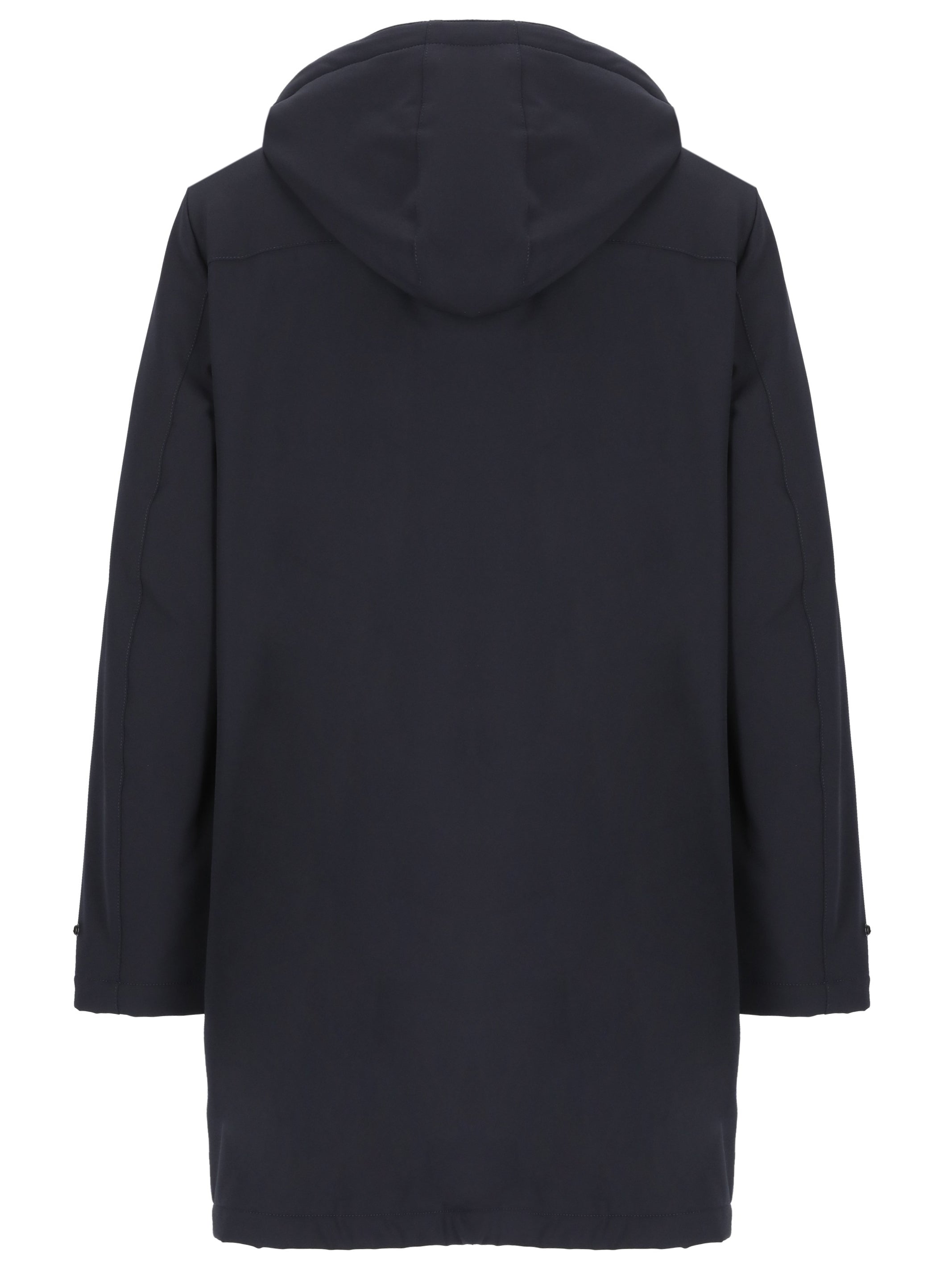 Fay Coats Blue Polyamide Elastane