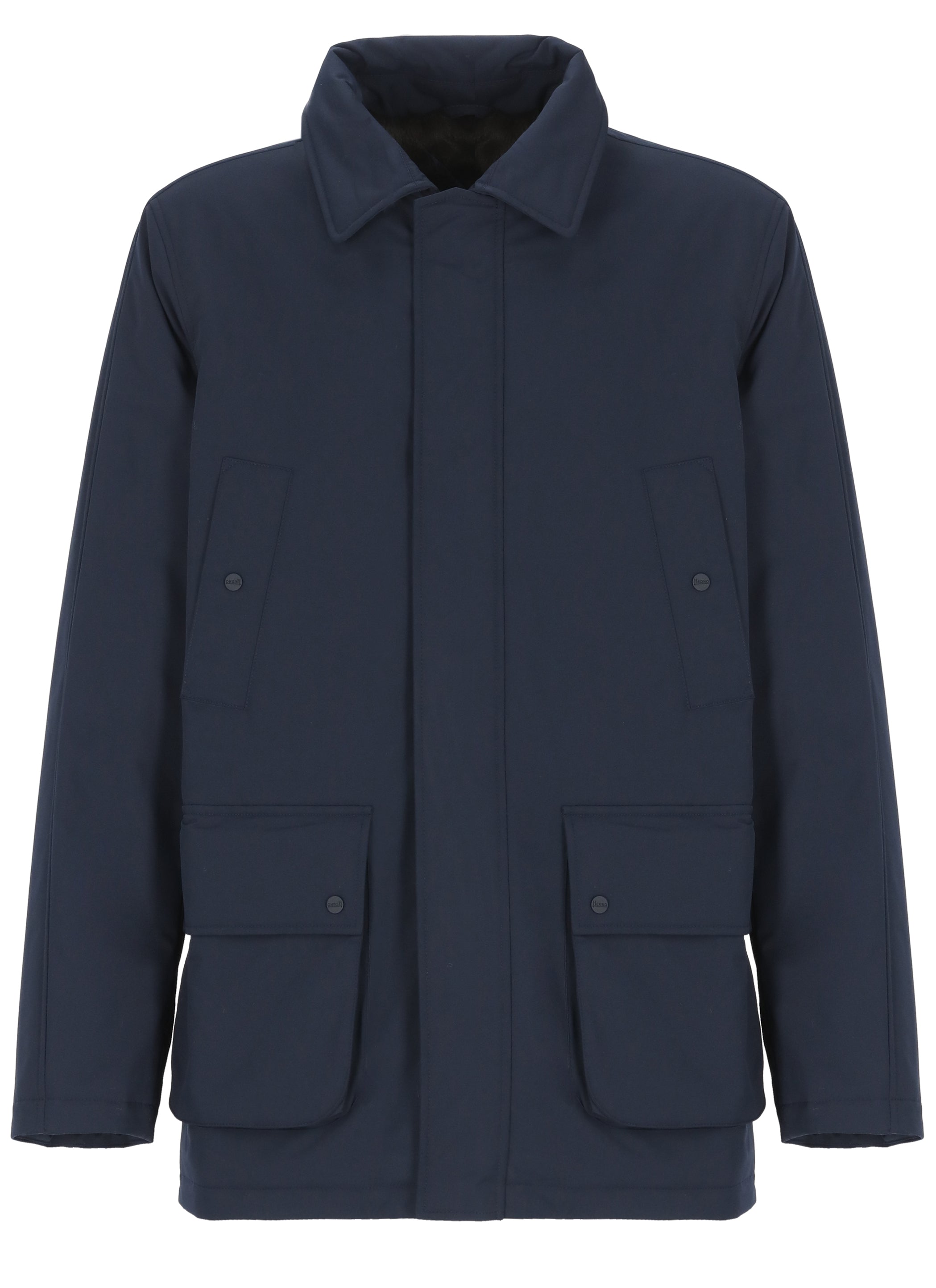 Herno Coats Blue