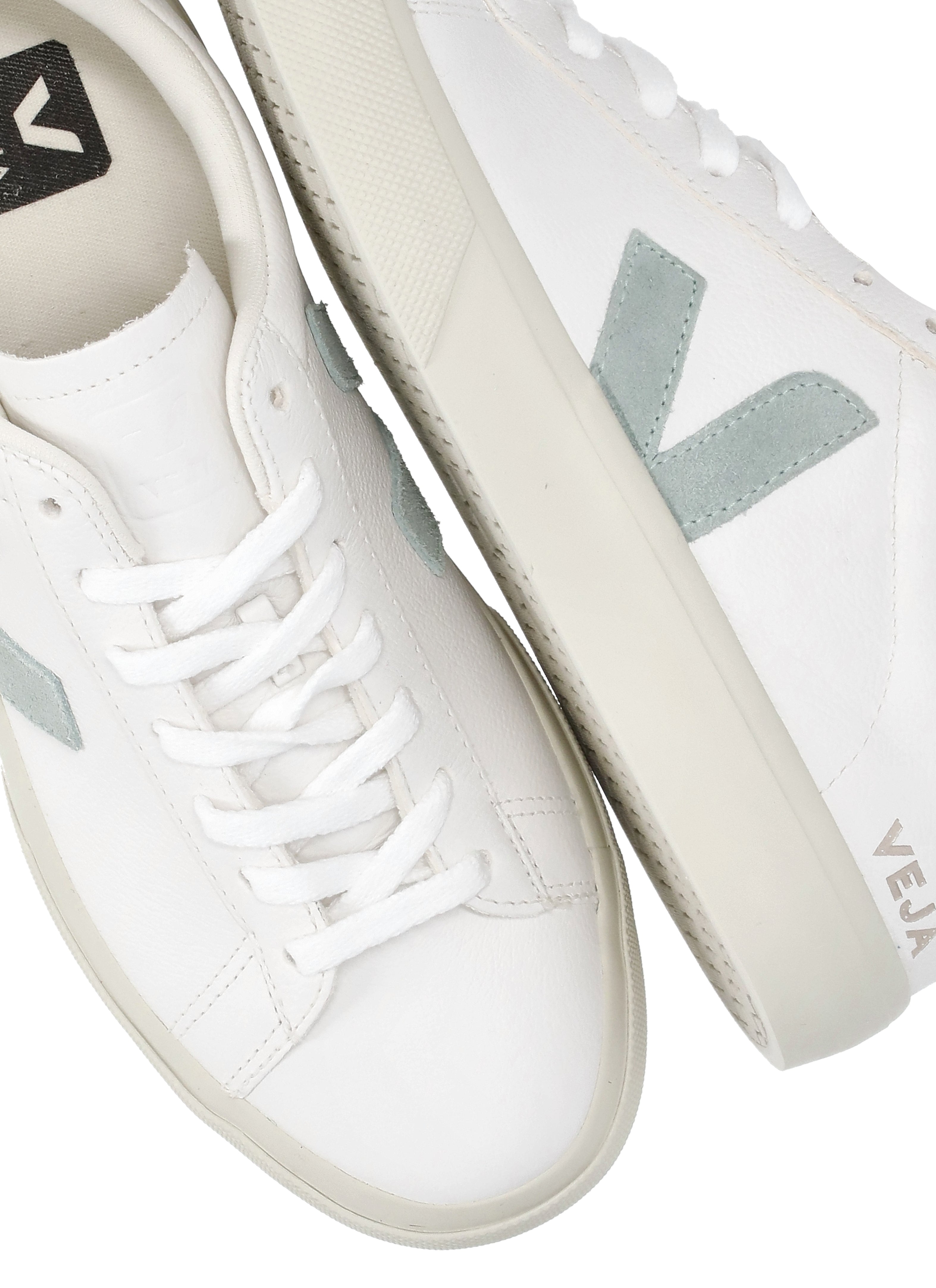 Veja Sneakers White Cow Leather Sole: Rubber