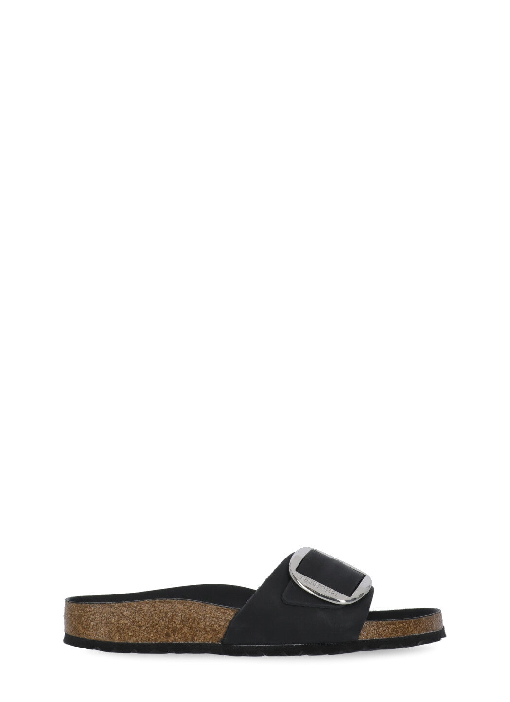 Birkenstock Sandals Black Cow Leather Sole: Rubber