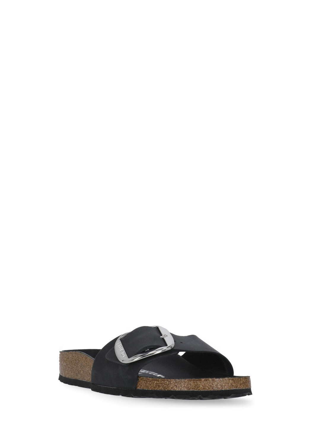 Birkenstock Sandals Black Cow Leather Sole: Rubber