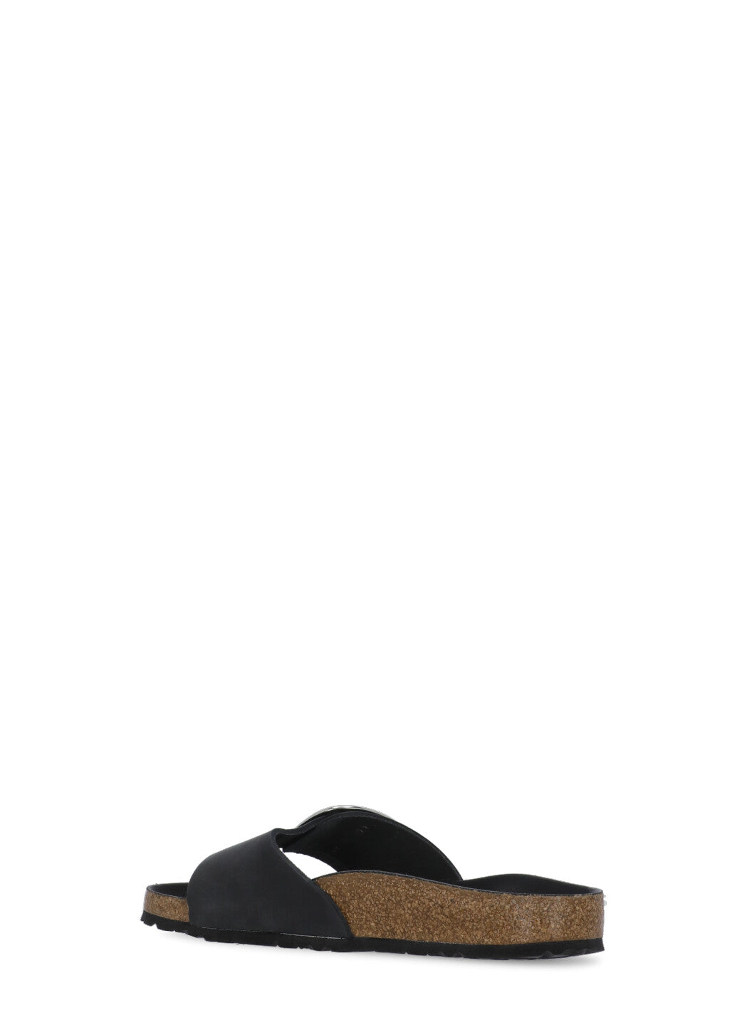 Birkenstock Sandals Black Cow Leather Sole: Rubber