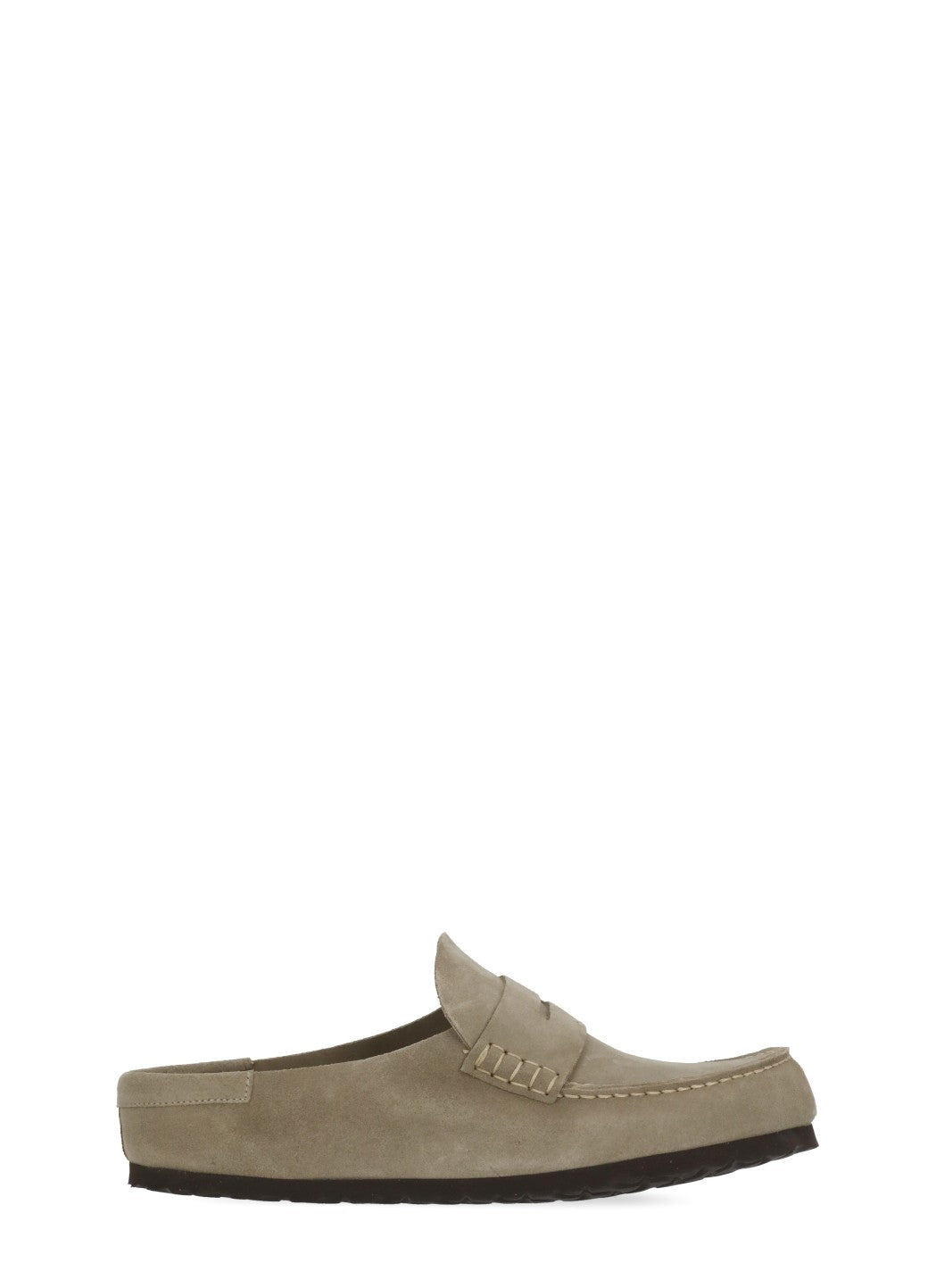 Birkenstock Sandals Beige Cow Leather Sole: Rubber