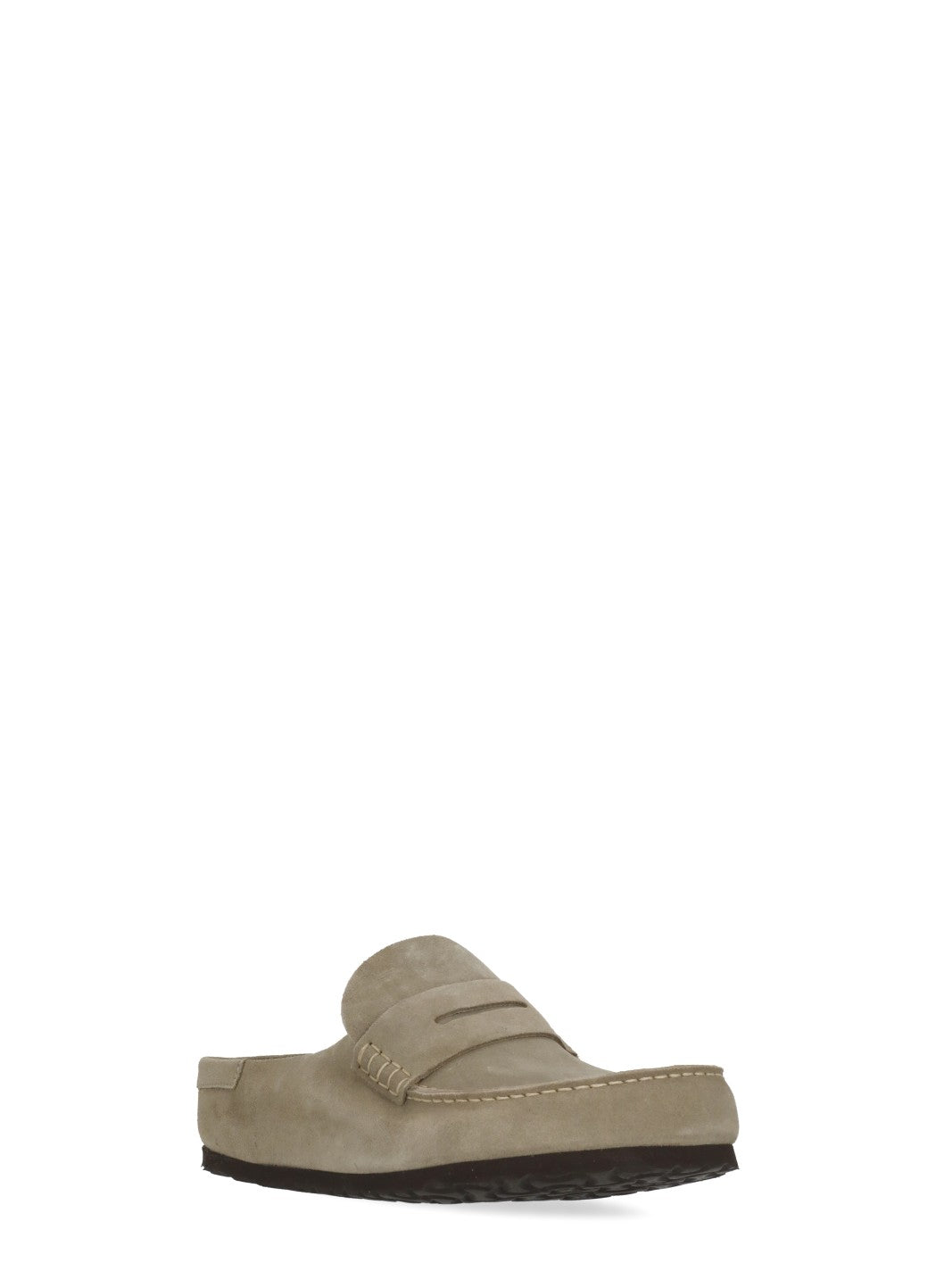 Birkenstock Sandals Beige Cow Leather Sole: Rubber